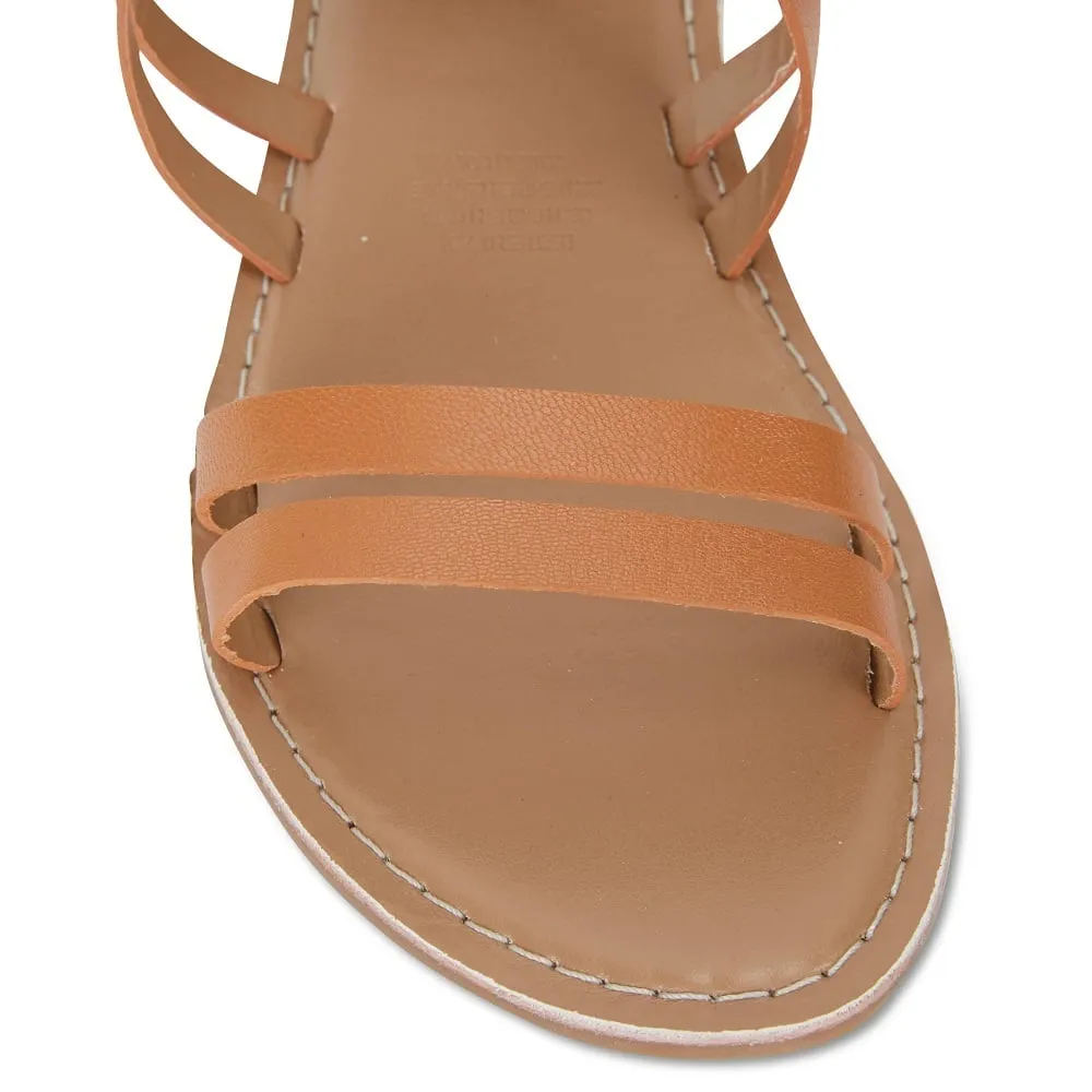 Imagine Sandal in Tan Smooth Smooth