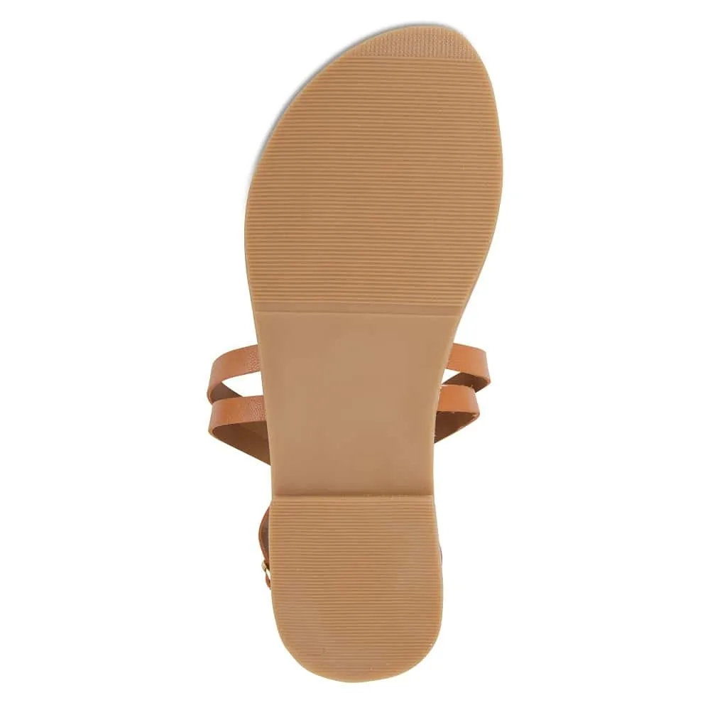 Imagine Sandal in Tan Smooth Smooth