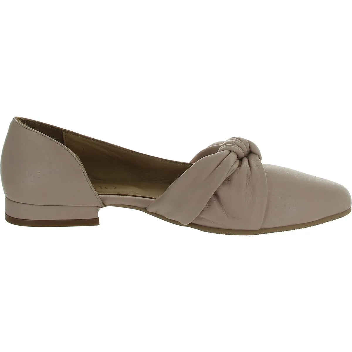 Ivory Womens Slip On Flat D'Orsay