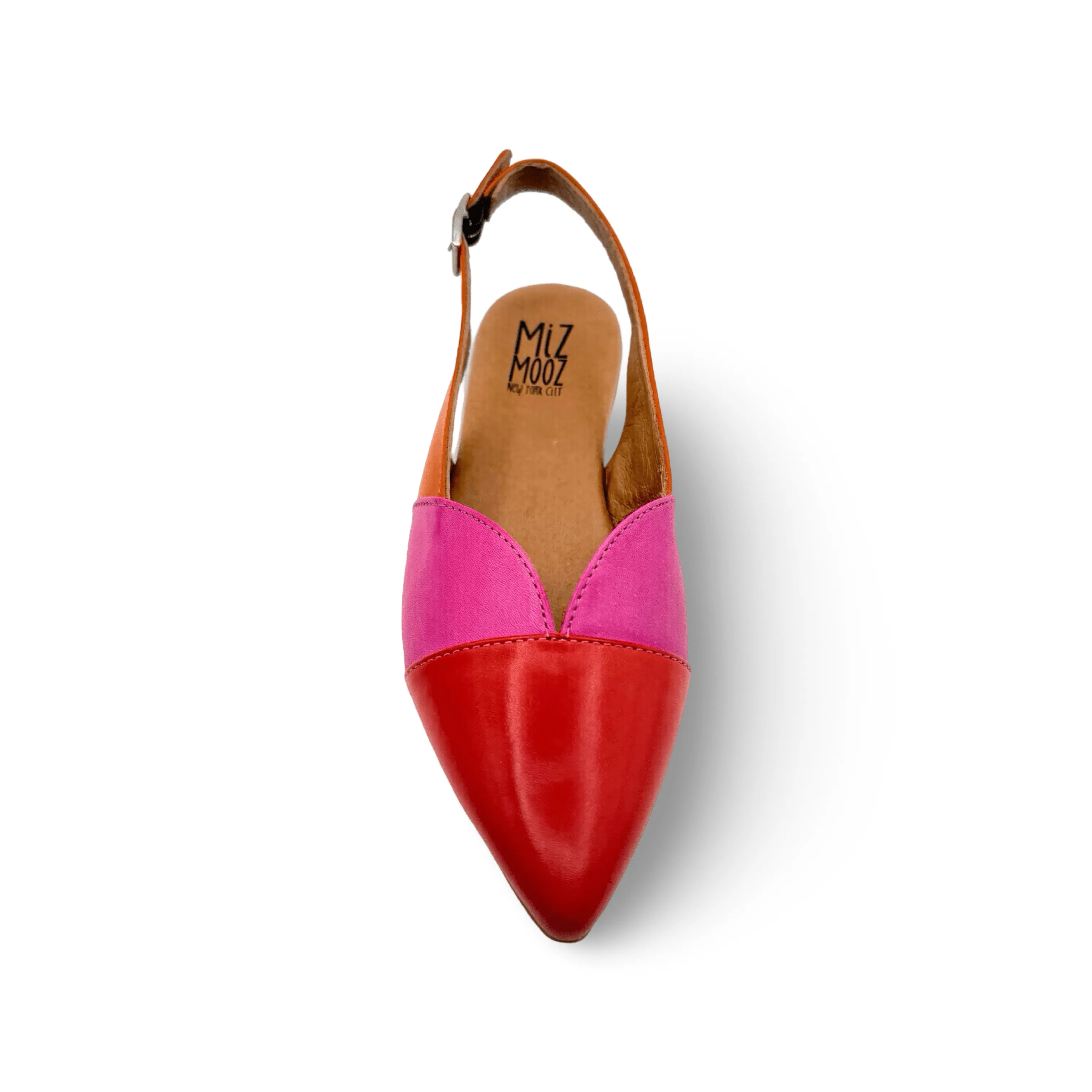 Jayden Red/Fuchisa/Orange Flat