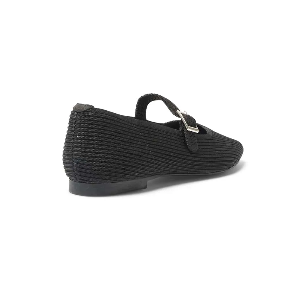 Jazz Flat in Black
