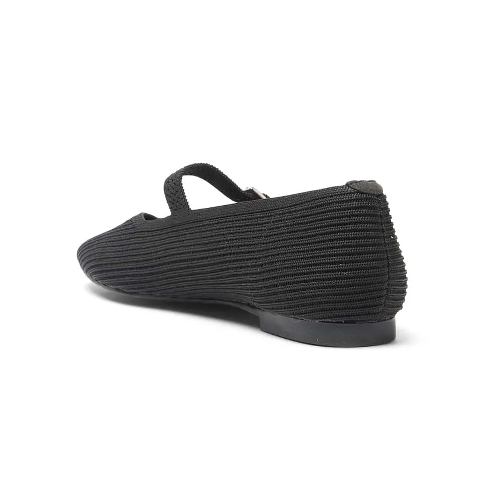 Jazz Flat in Black