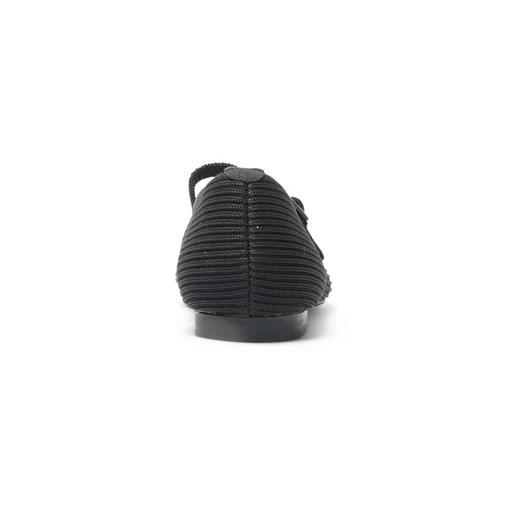 Jazz Flat in Black
