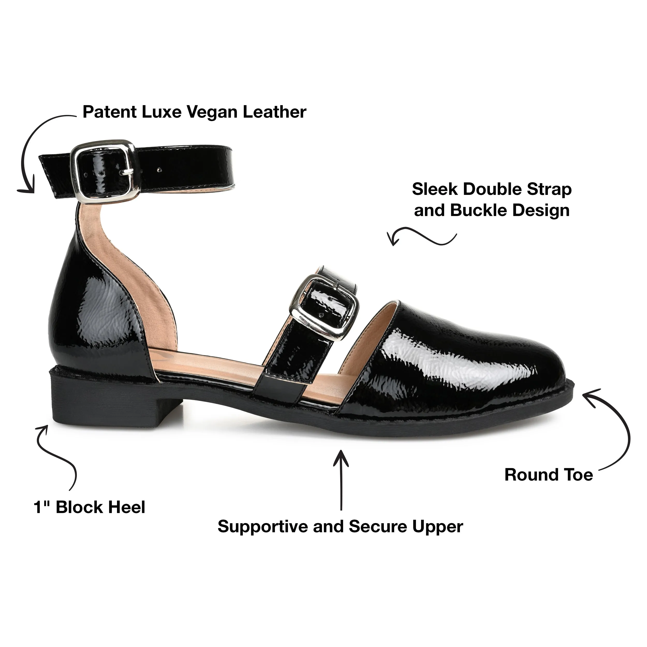 Journee Collection Women's Constance Flat