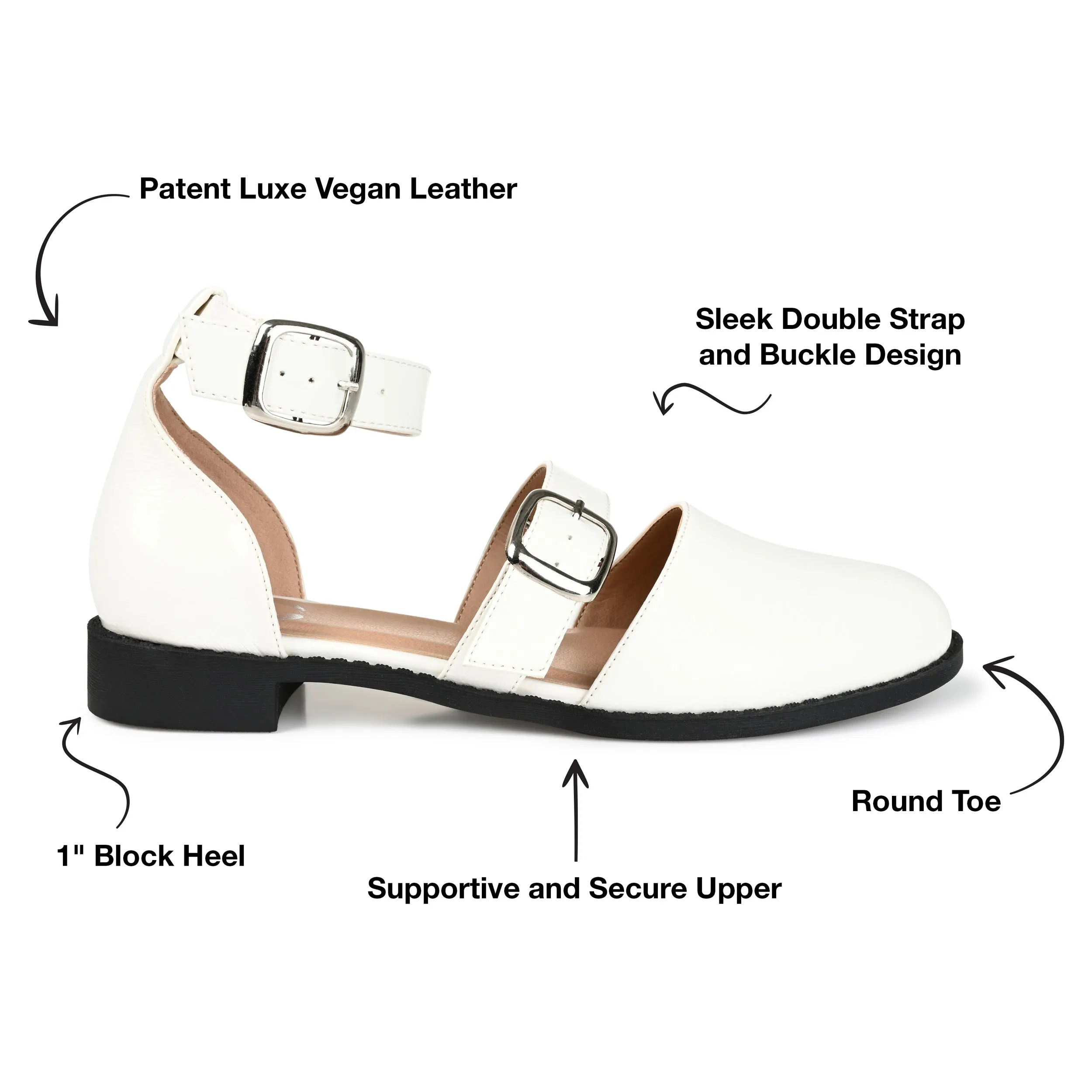 Journee Collection Women's Constance Wide Width Flat