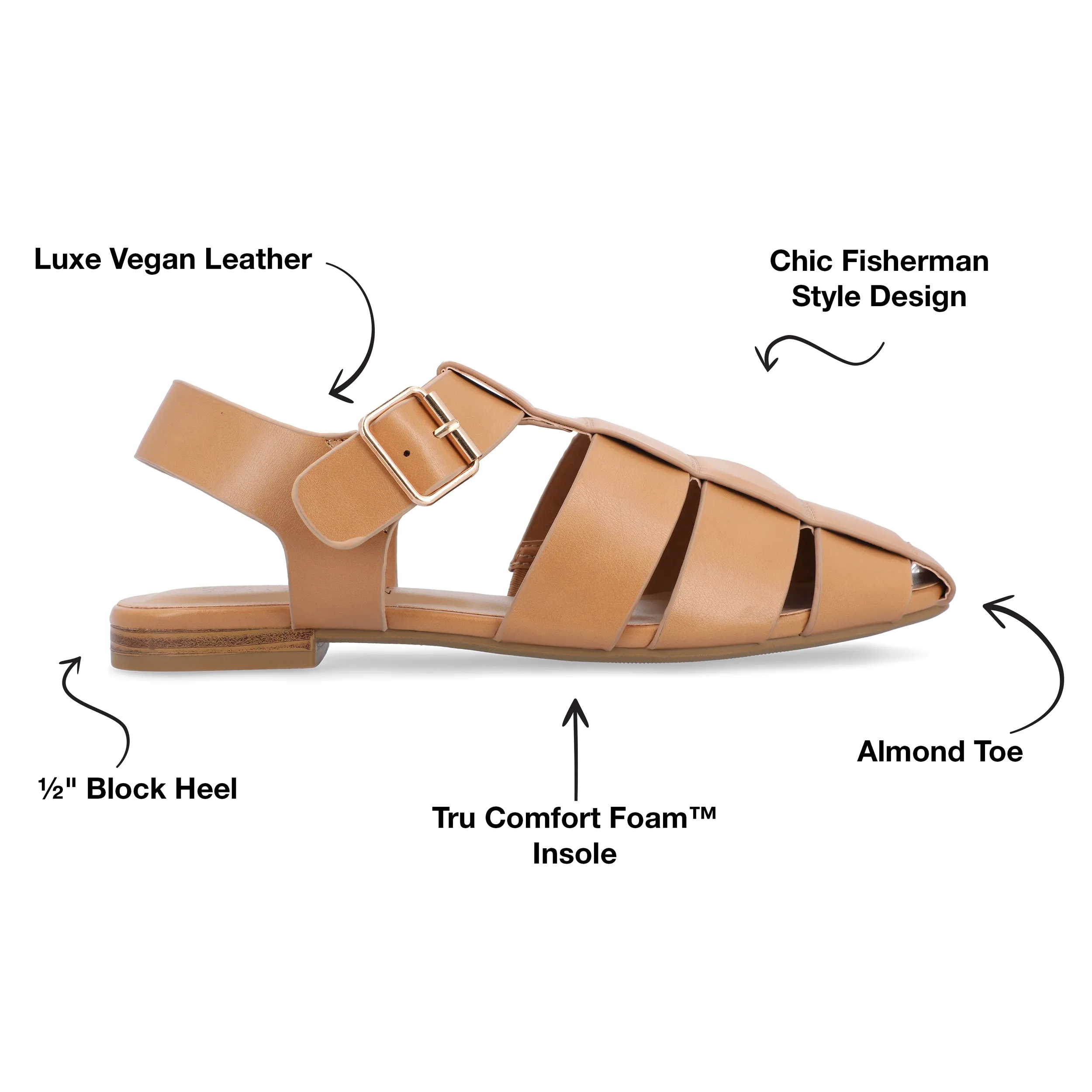 Journee Collection Women's Tru Comfort Foam Cailinna Wide Width Flats