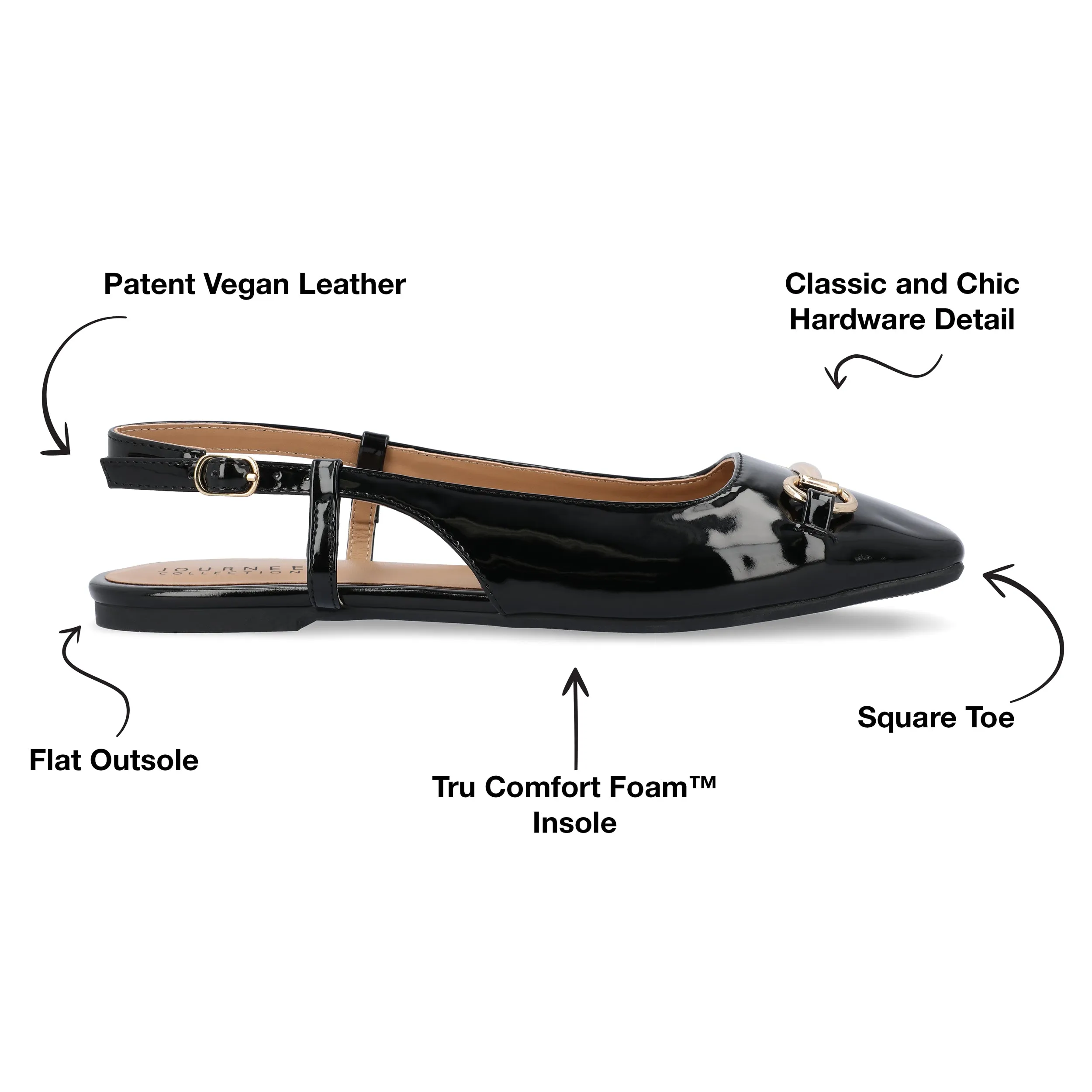 Journee Collection Women's Tru Comfort Foam Ceecy Flats