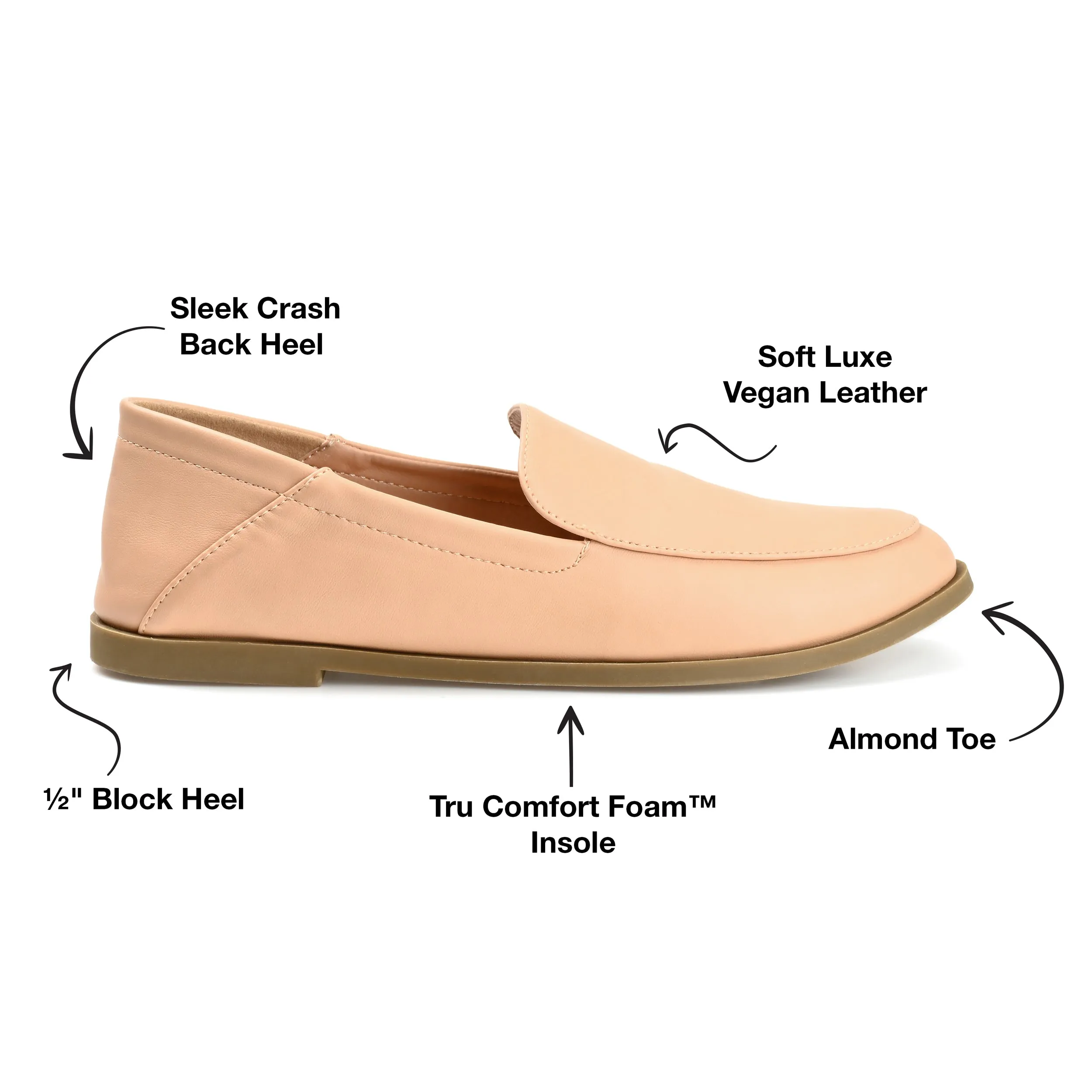 Journee Collection Women's Tru Comfort Foam Wide Width Corinne Flat