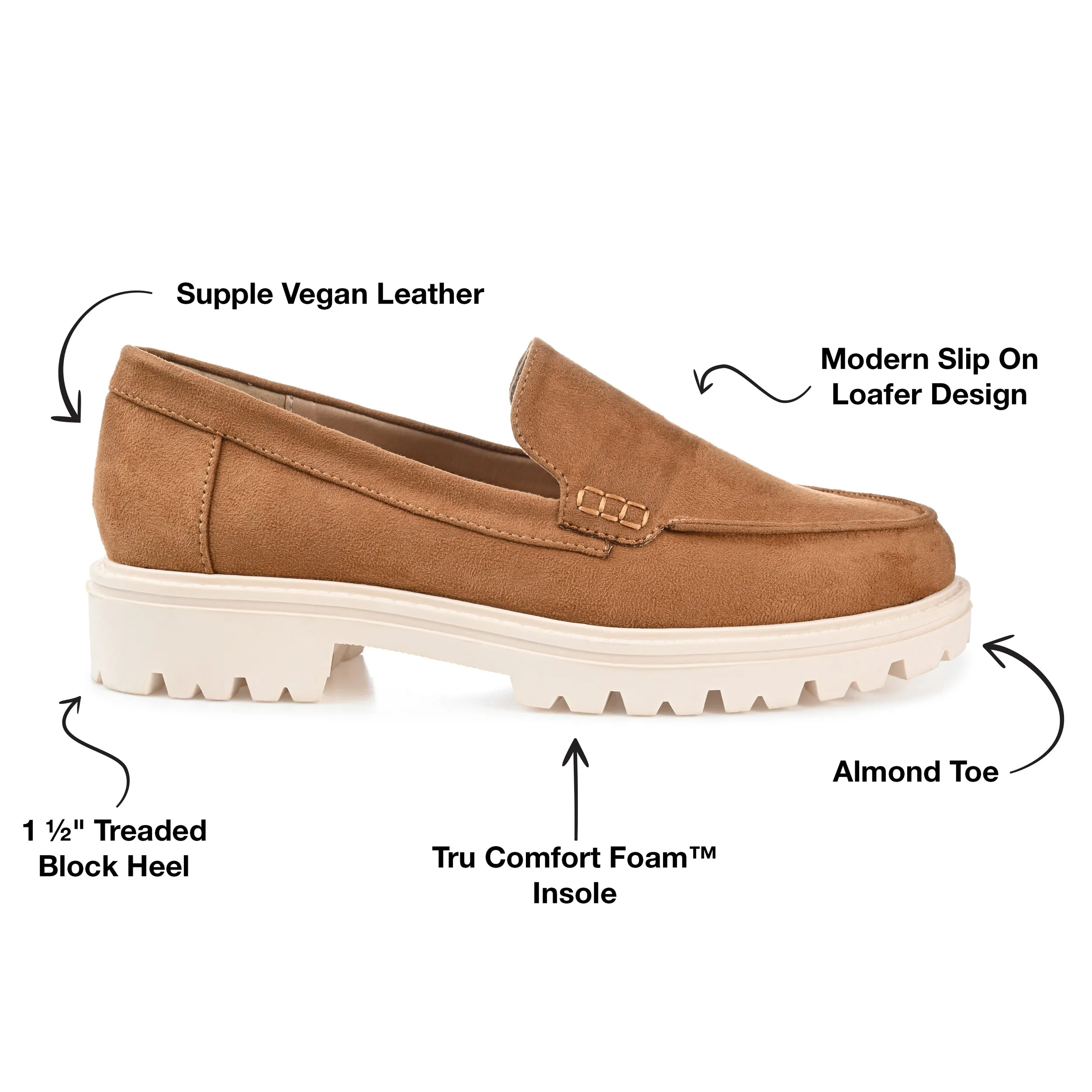 Journee Collection Women's Tru Comfort Foam Wide Width Erika Flat
