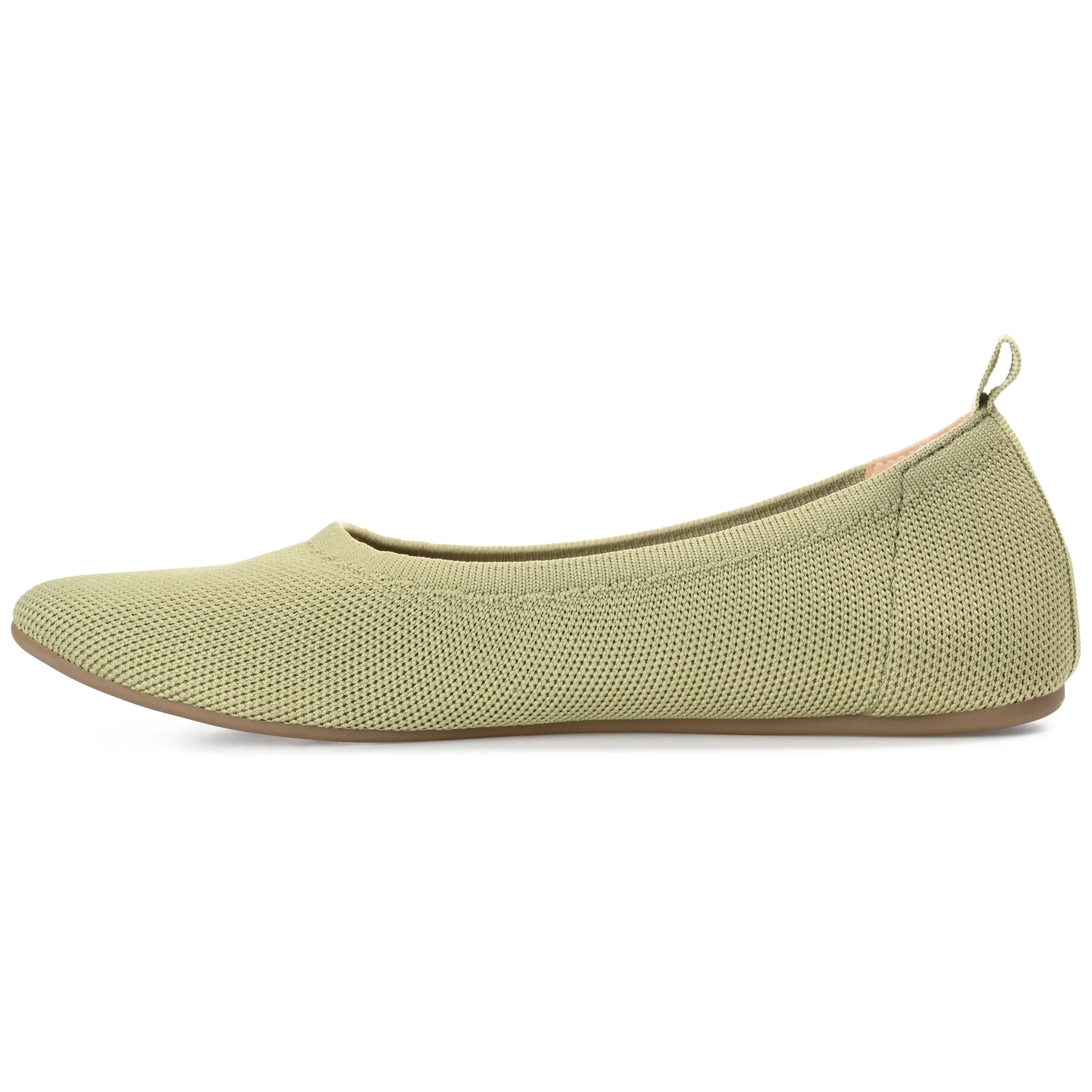 Journee Collection Women's Tru Comfort Foam Wide Width Jersie Foldable Flat