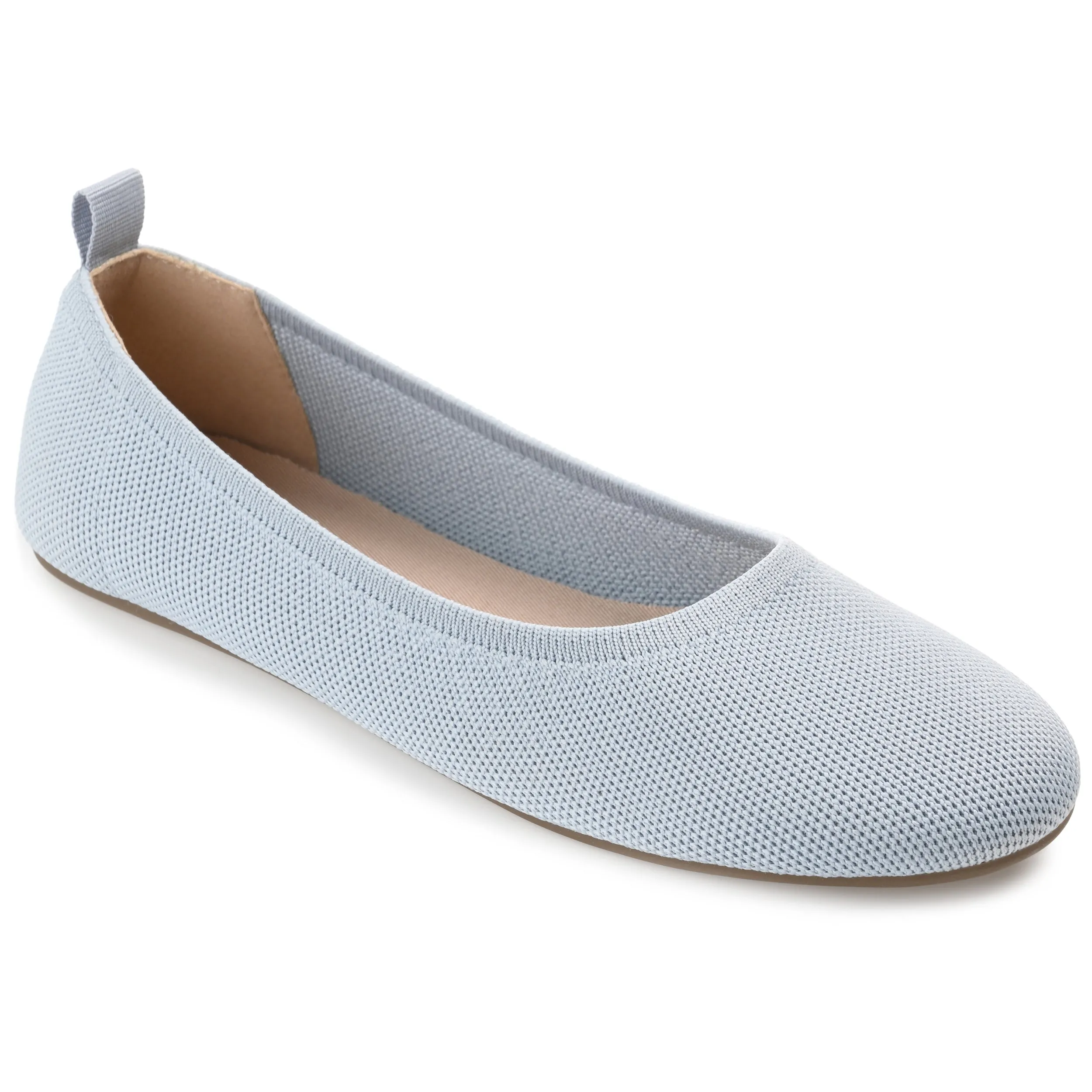 Journee Collection Women's Tru Comfort Foam Wide Width Jersie Foldable Flat