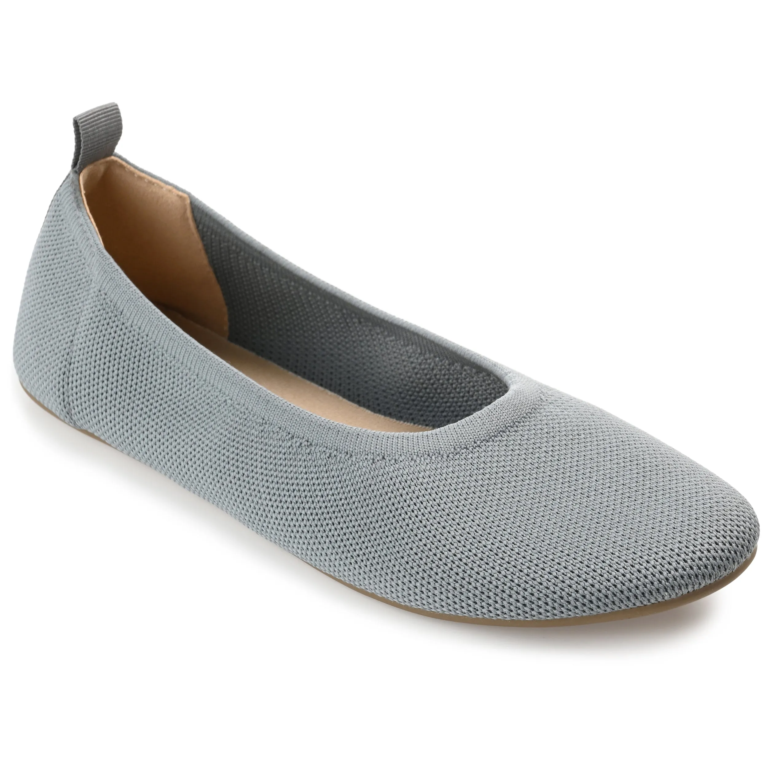 Journee Collection Women's Tru Comfort Foam Wide Width Jersie Foldable Flat
