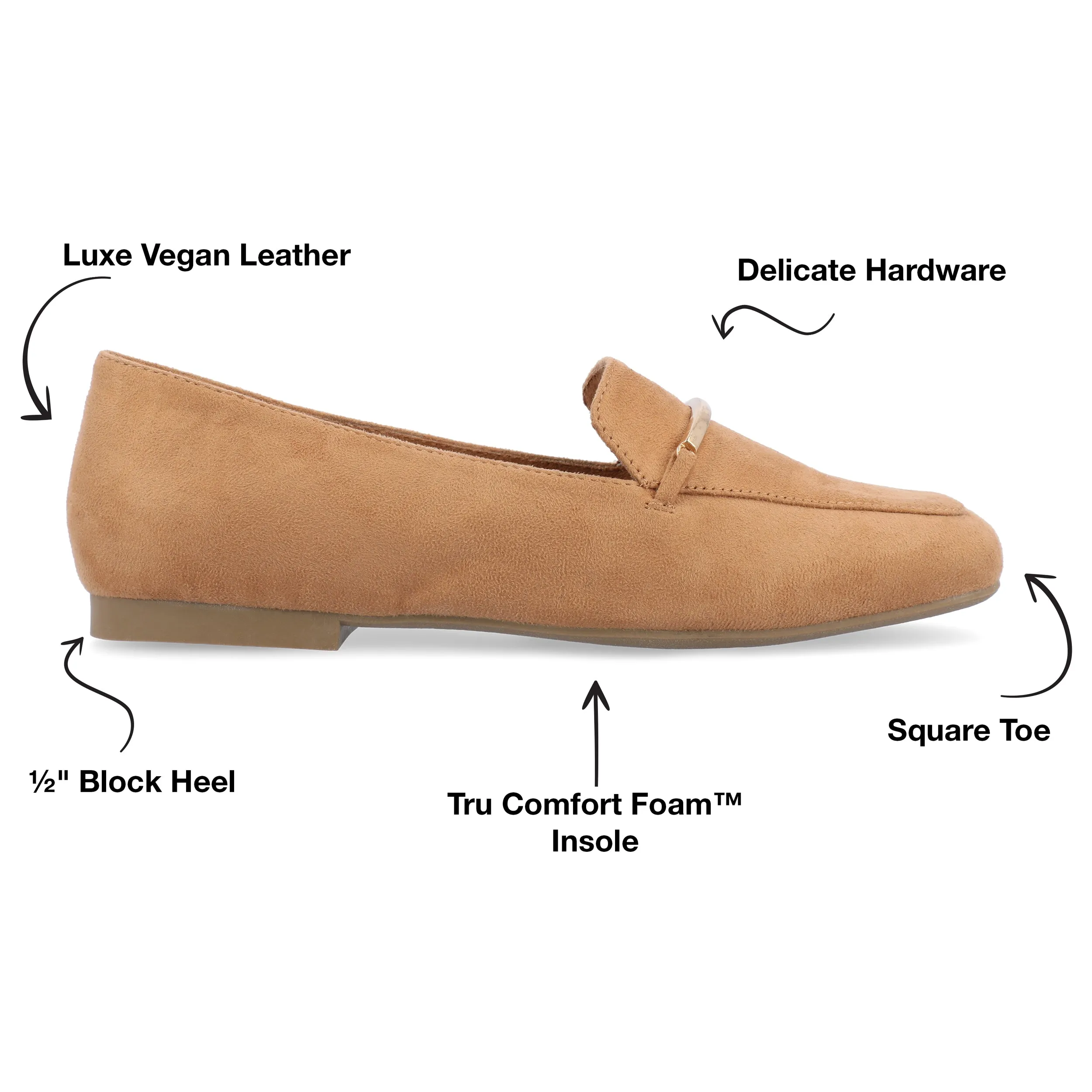 Journee Collection Women's Tru Comfort Foam Wrenn Flat