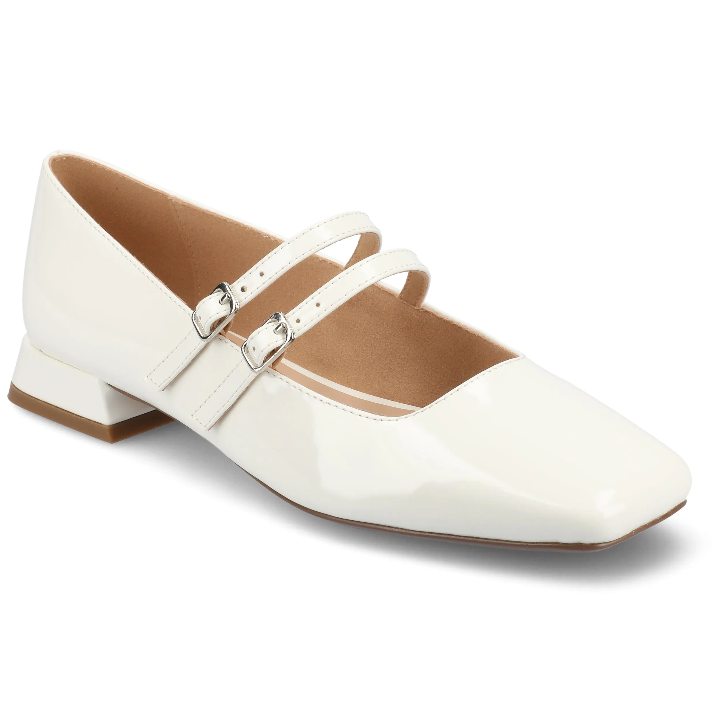 Journee Women's Gredah, Mary Jane Medium and Wide Width Dress Flats