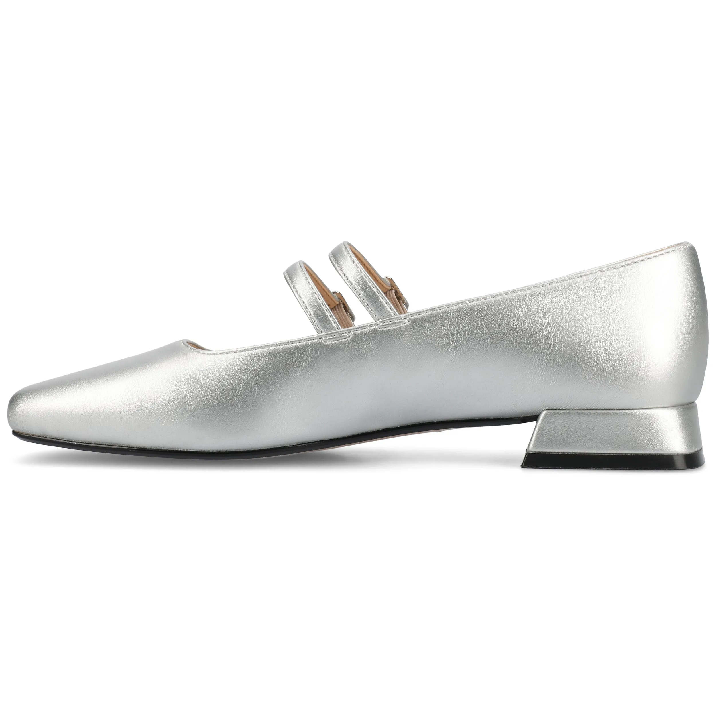 Journee Women's Gredah, Mary Jane Medium and Wide Width Dress Flats