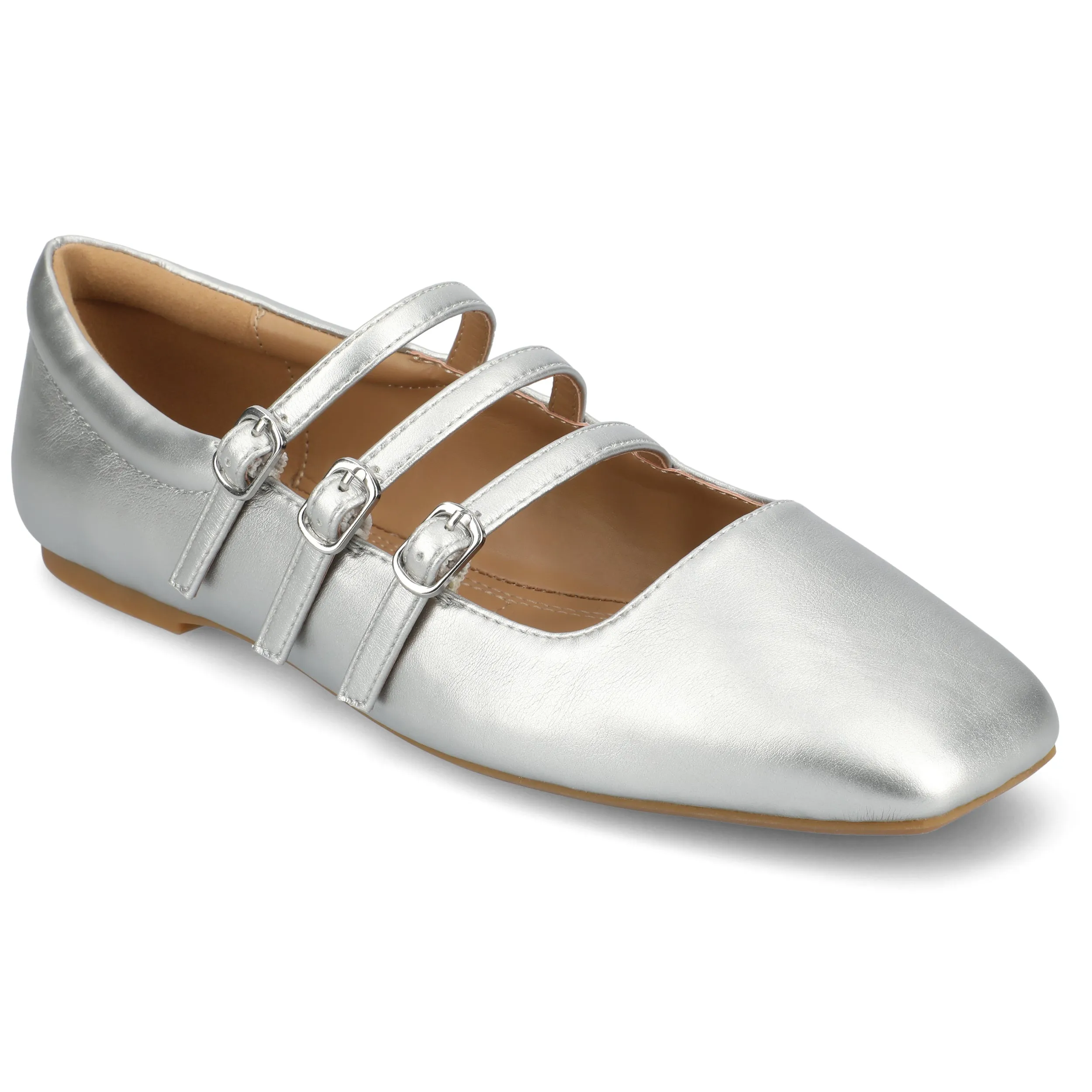 Journee Women's Tru Comfort Foam Medium and Wide Width Darlin Dress Flats