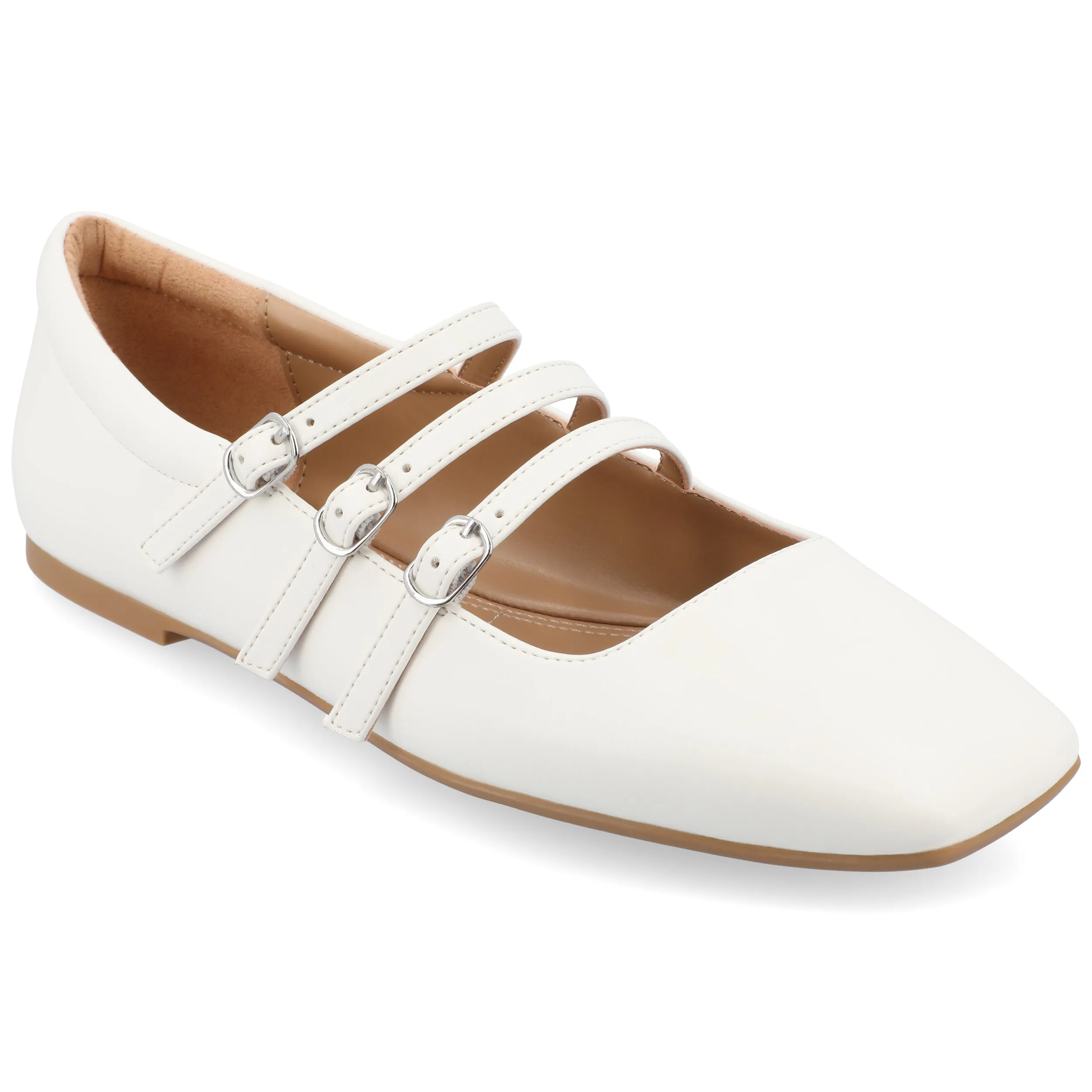 Journee Women's Tru Comfort Foam Medium and Wide Width Darlin Dress Flats