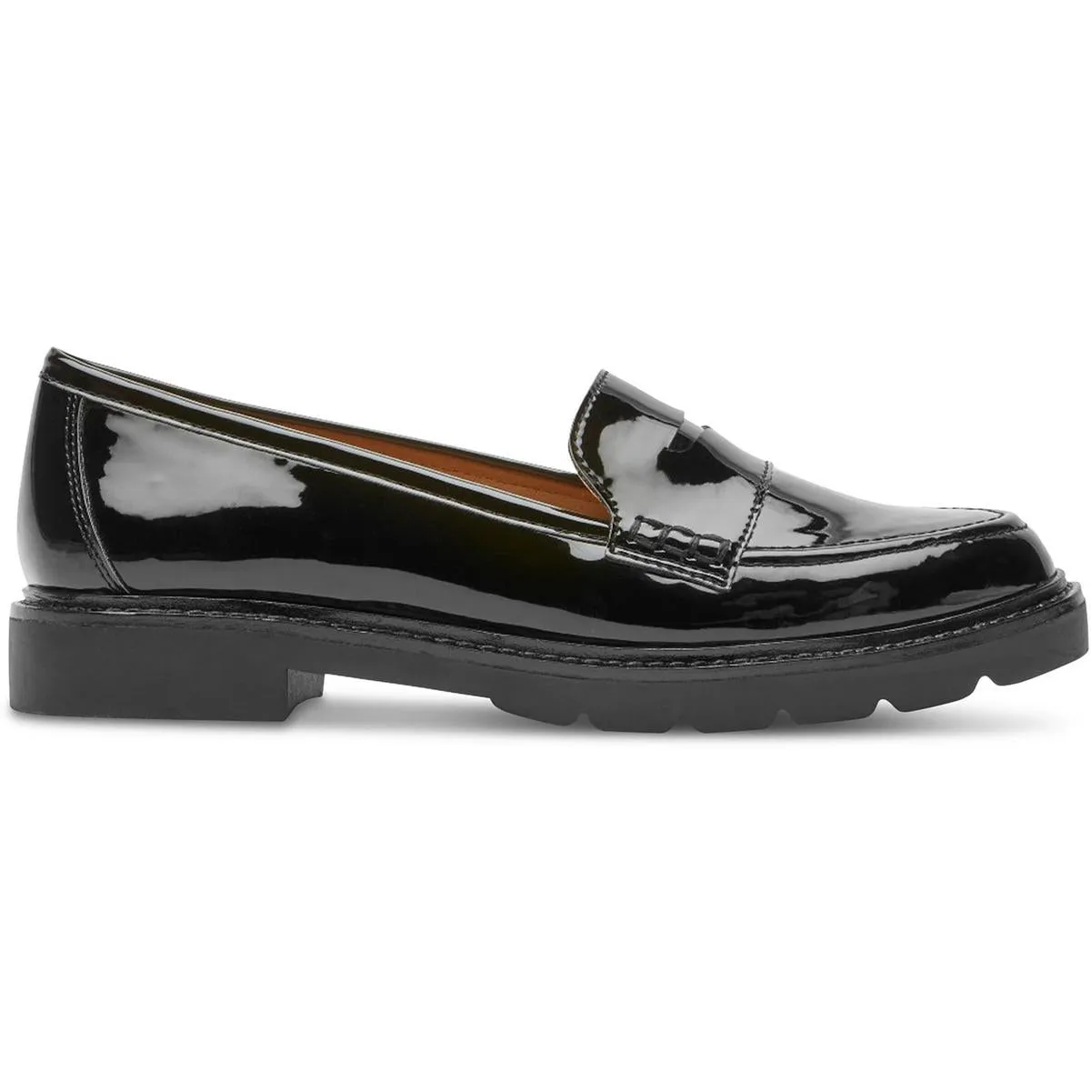 Kacey Penny Womens Solid Man Made Loafers