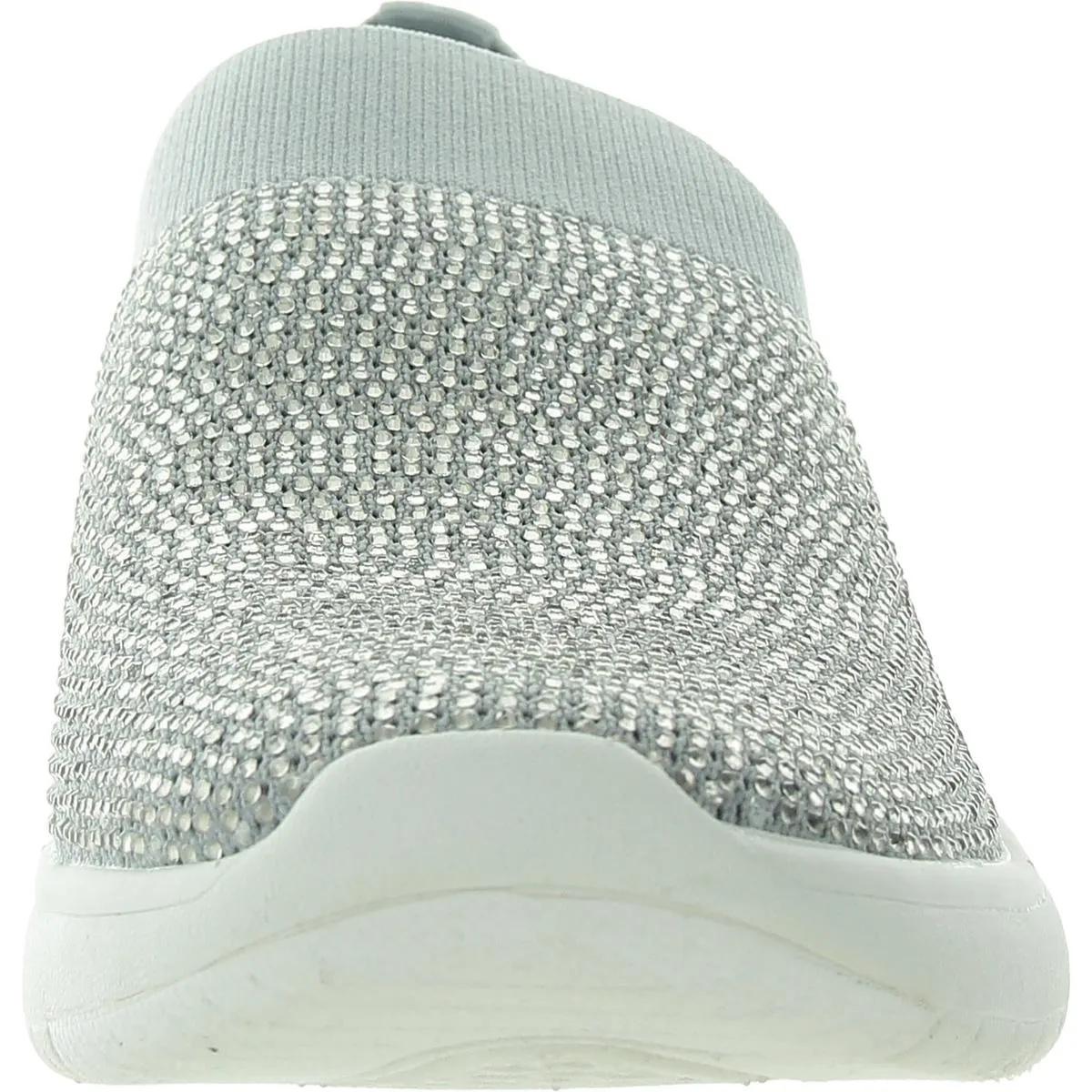 Karen Womens Rhinestone Man Made Slip-On Sneakers