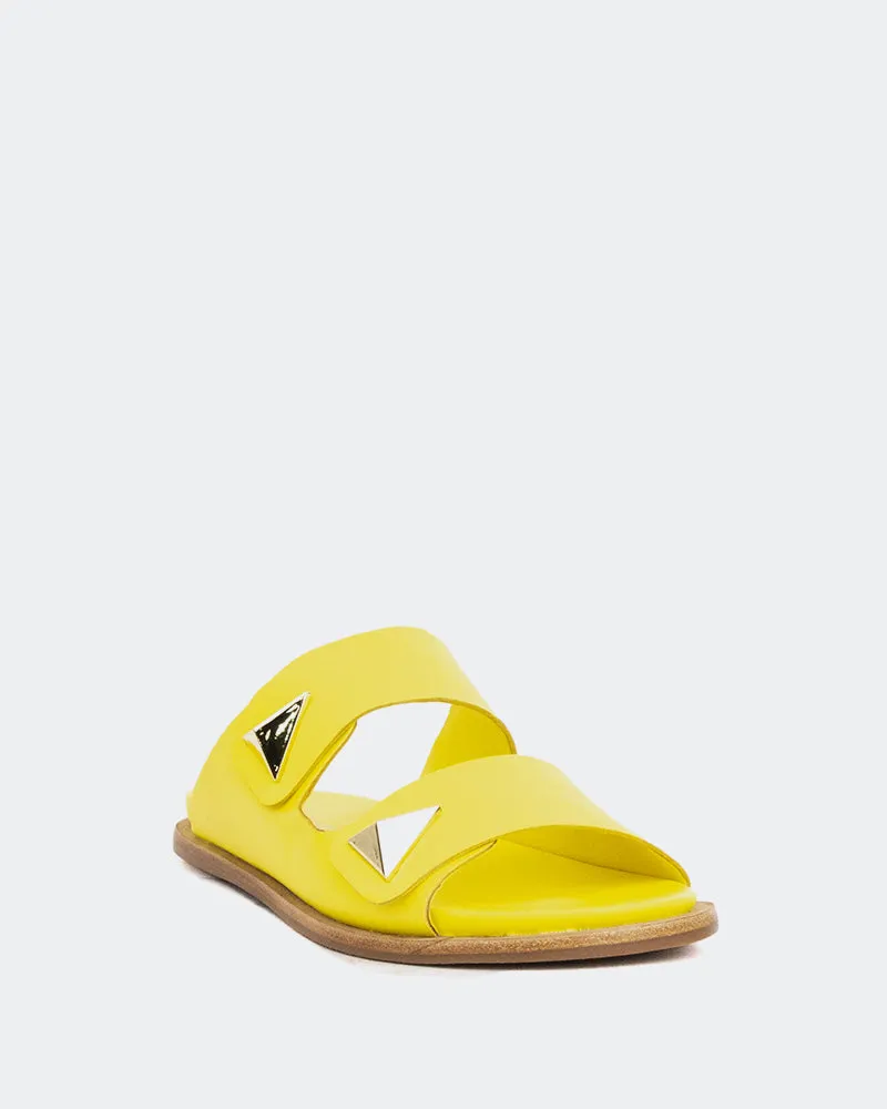 Kaylan Yellow Leather
