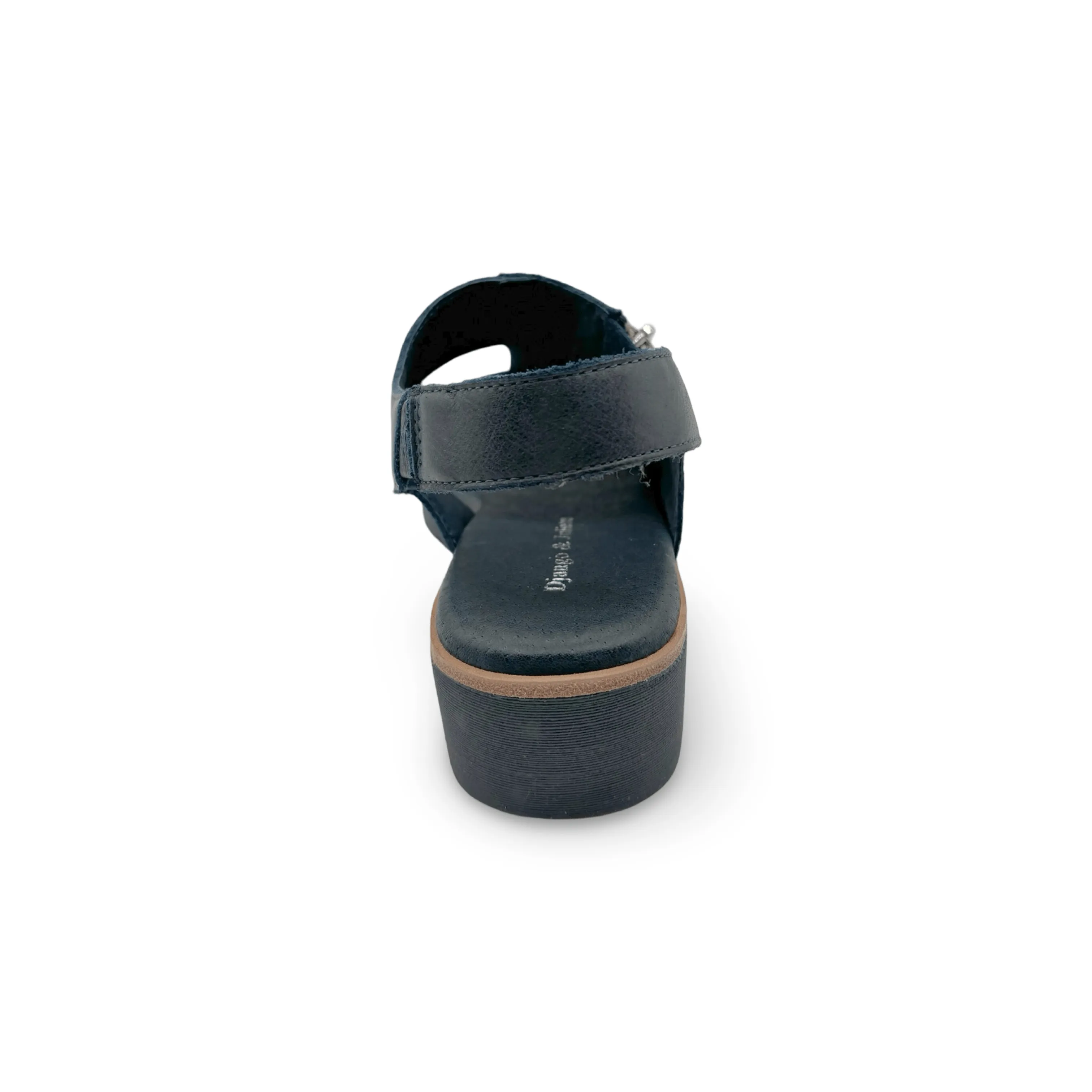 Kemma Navy Platform Sandal