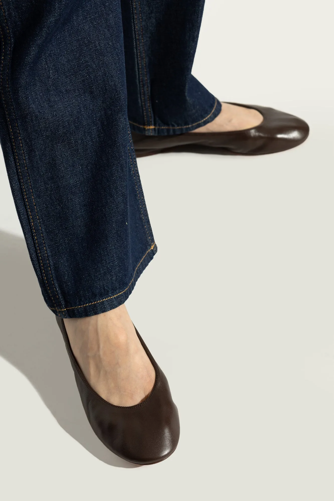 Lanvin Leather Ballet Flats
