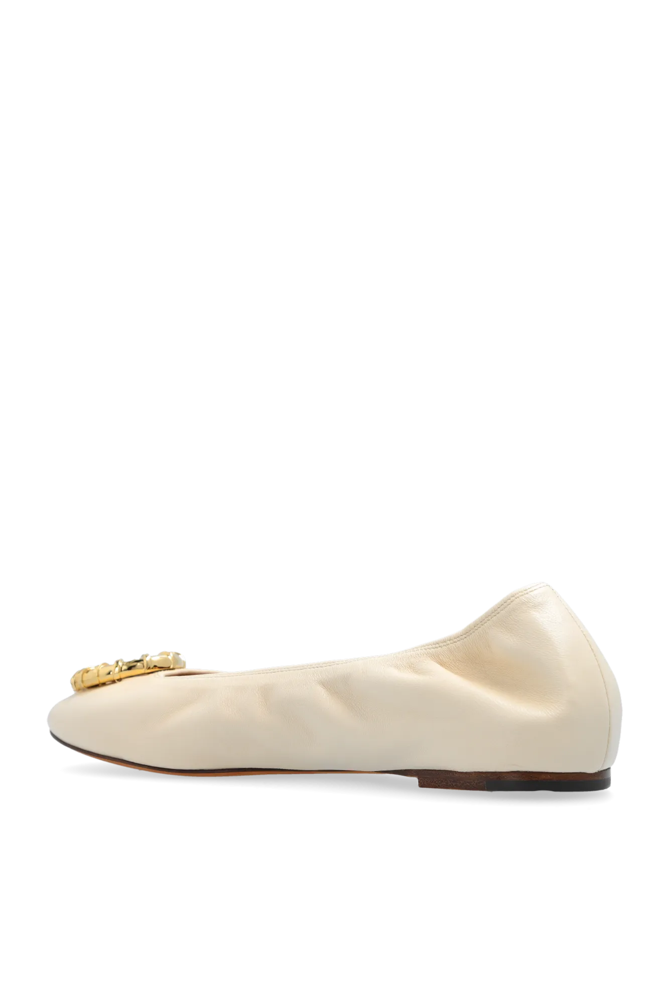 Lanvin Melodie Leather Ballet Flats