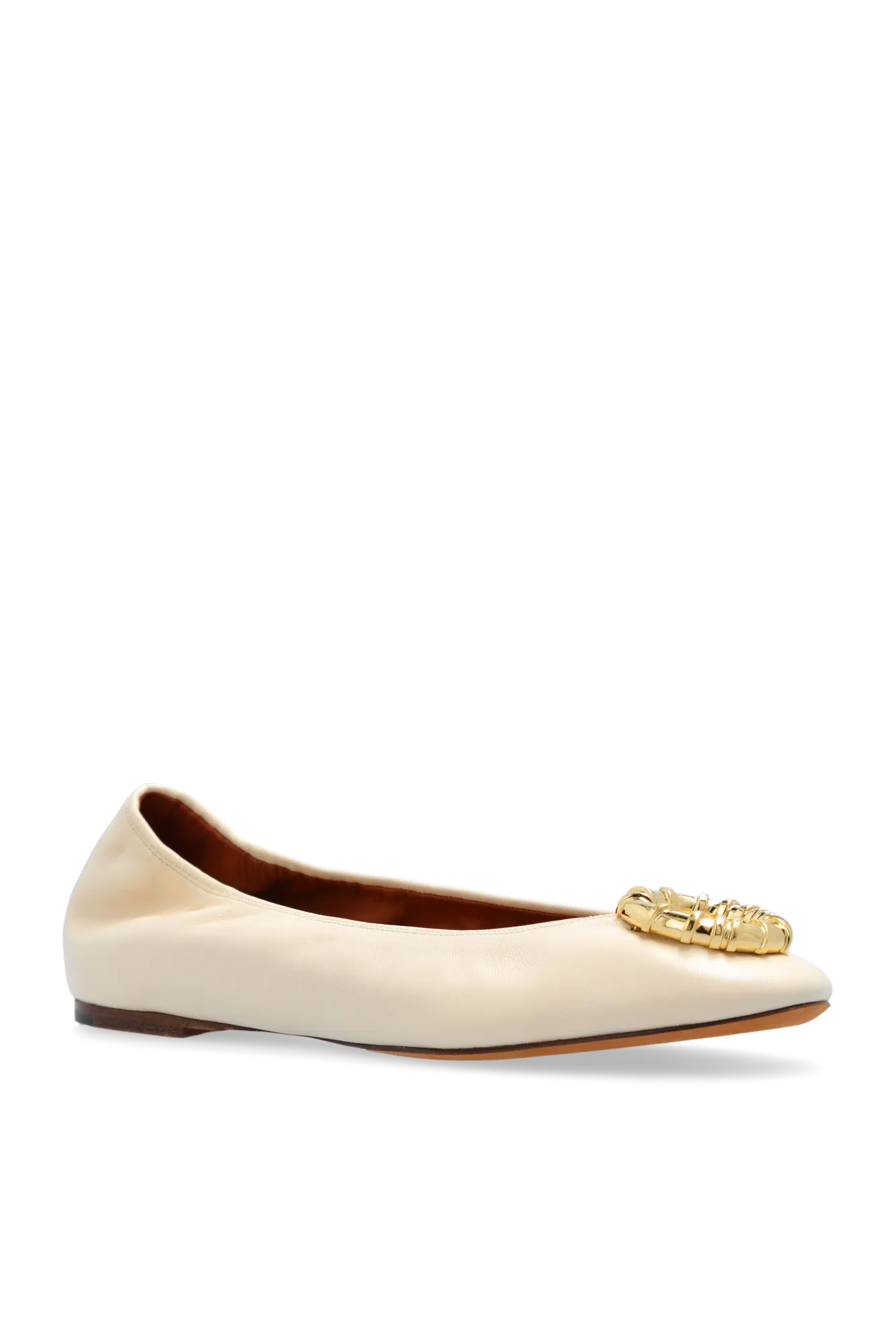 Lanvin Melodie Leather Ballet Flats