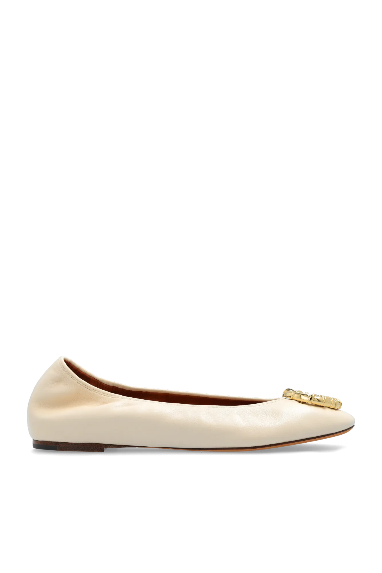 Lanvin Melodie Leather Ballet Flats