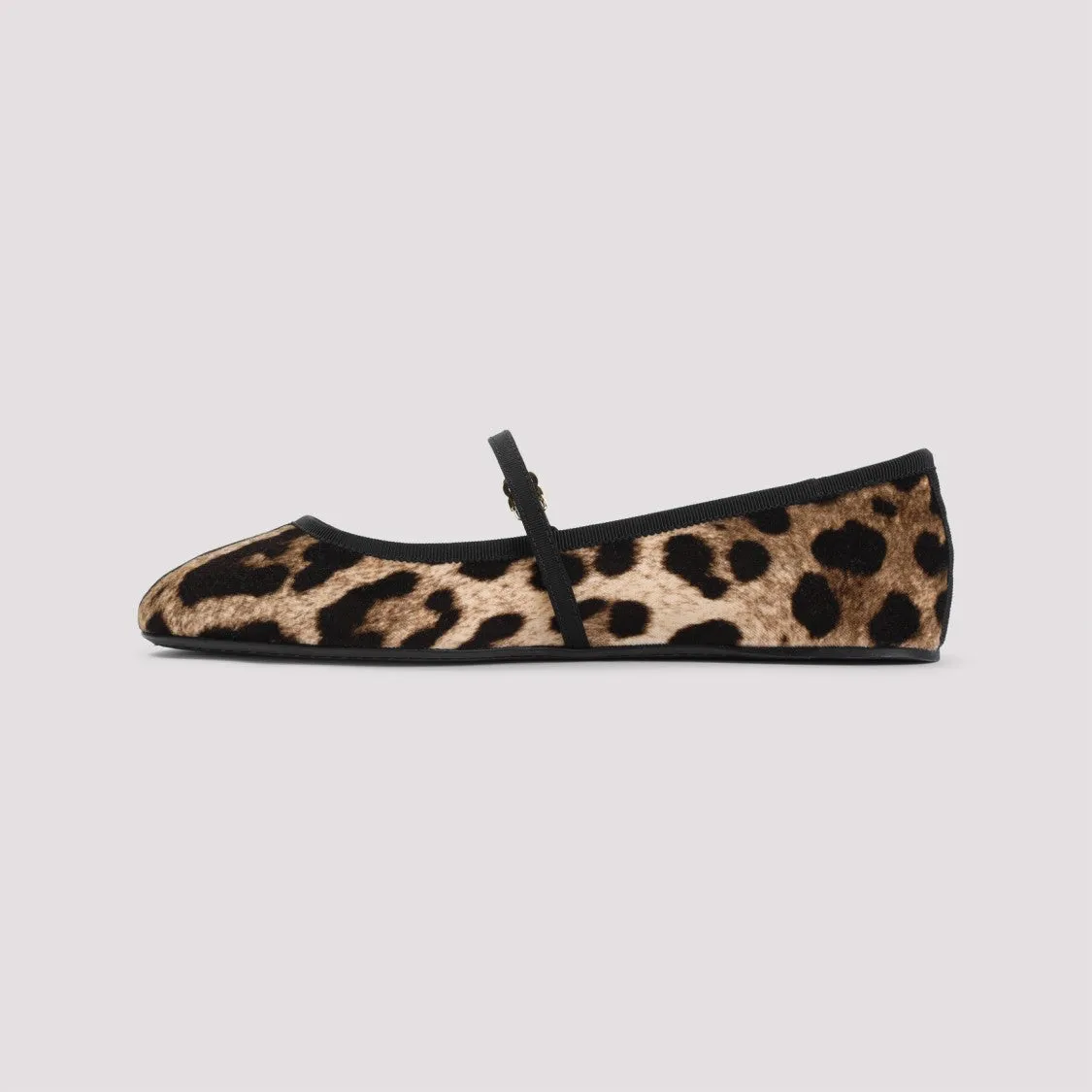 Leopard Cotton Printed Ballerina