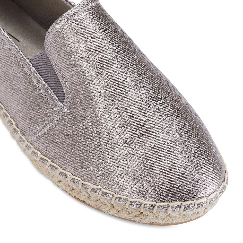 Lilly Loafer in Pewter Fabric