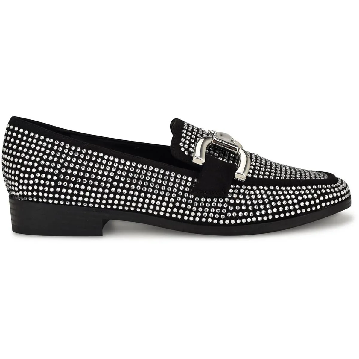 Lilma Womens Embellished Textured Slip-On Sneakers