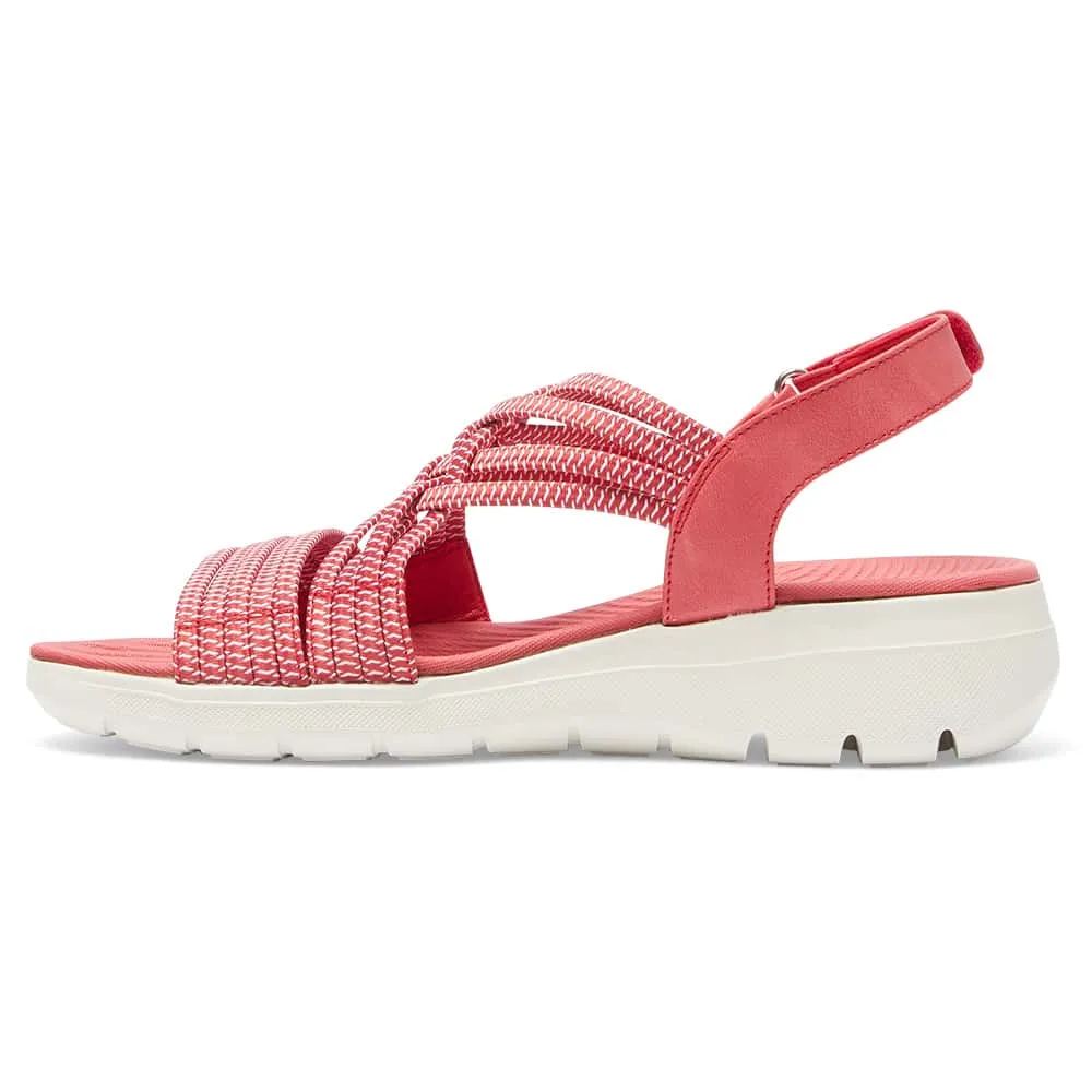 Luna Sandal in Red