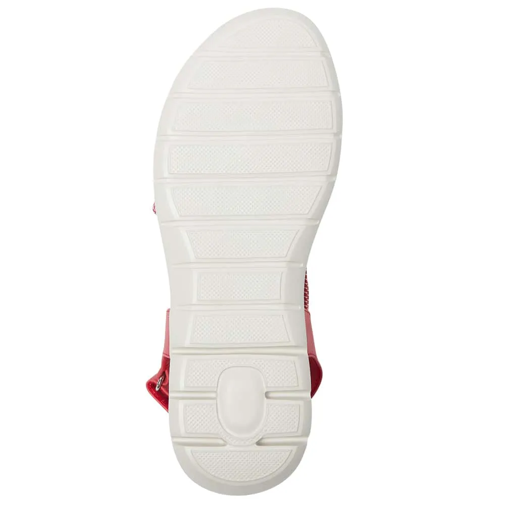 Luna Sandal in Red
