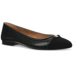 Madelinee Womens Toe Cap Manmade Flat Shoes