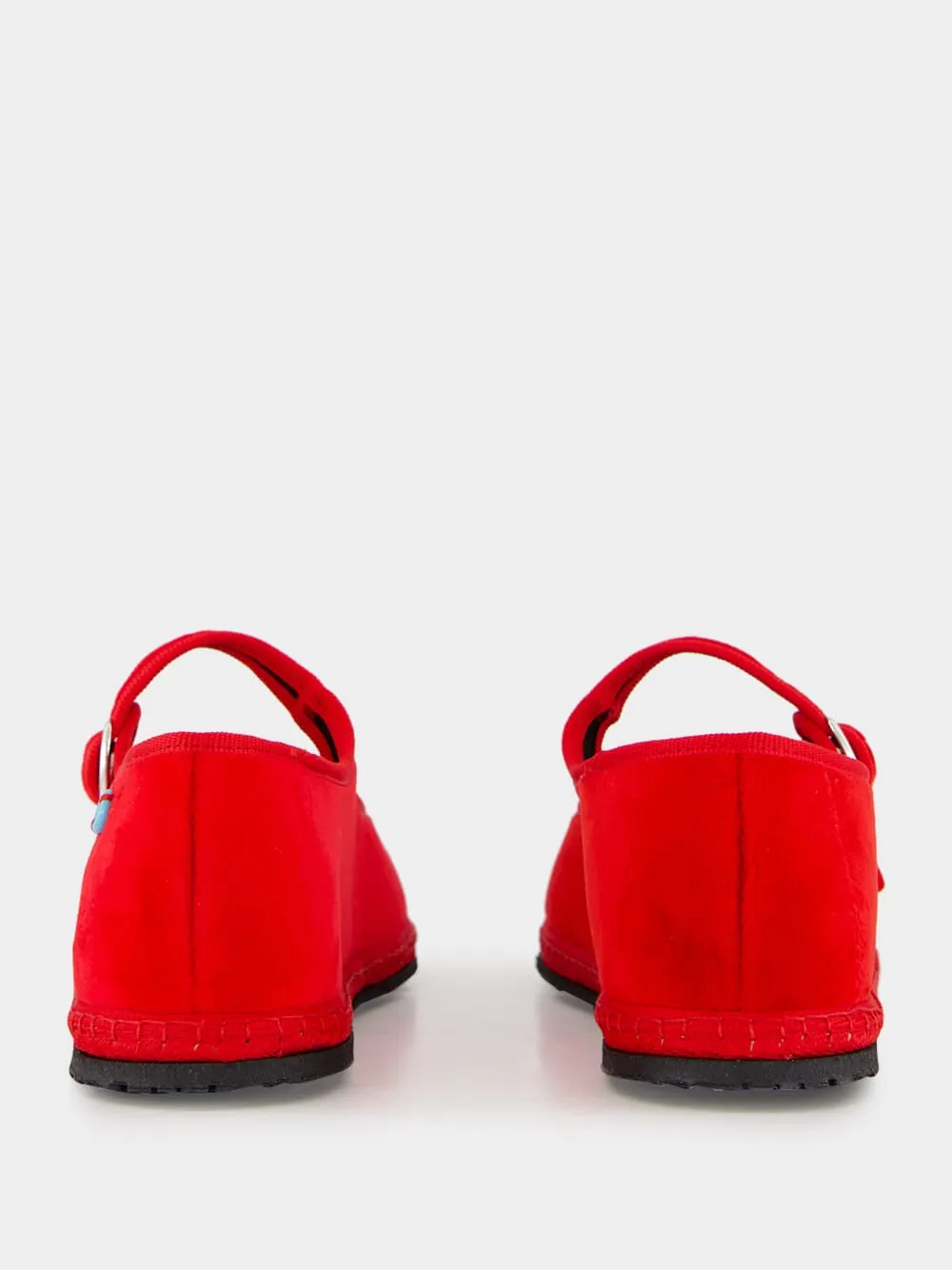 Mary Jane in Red Refosco Velvet