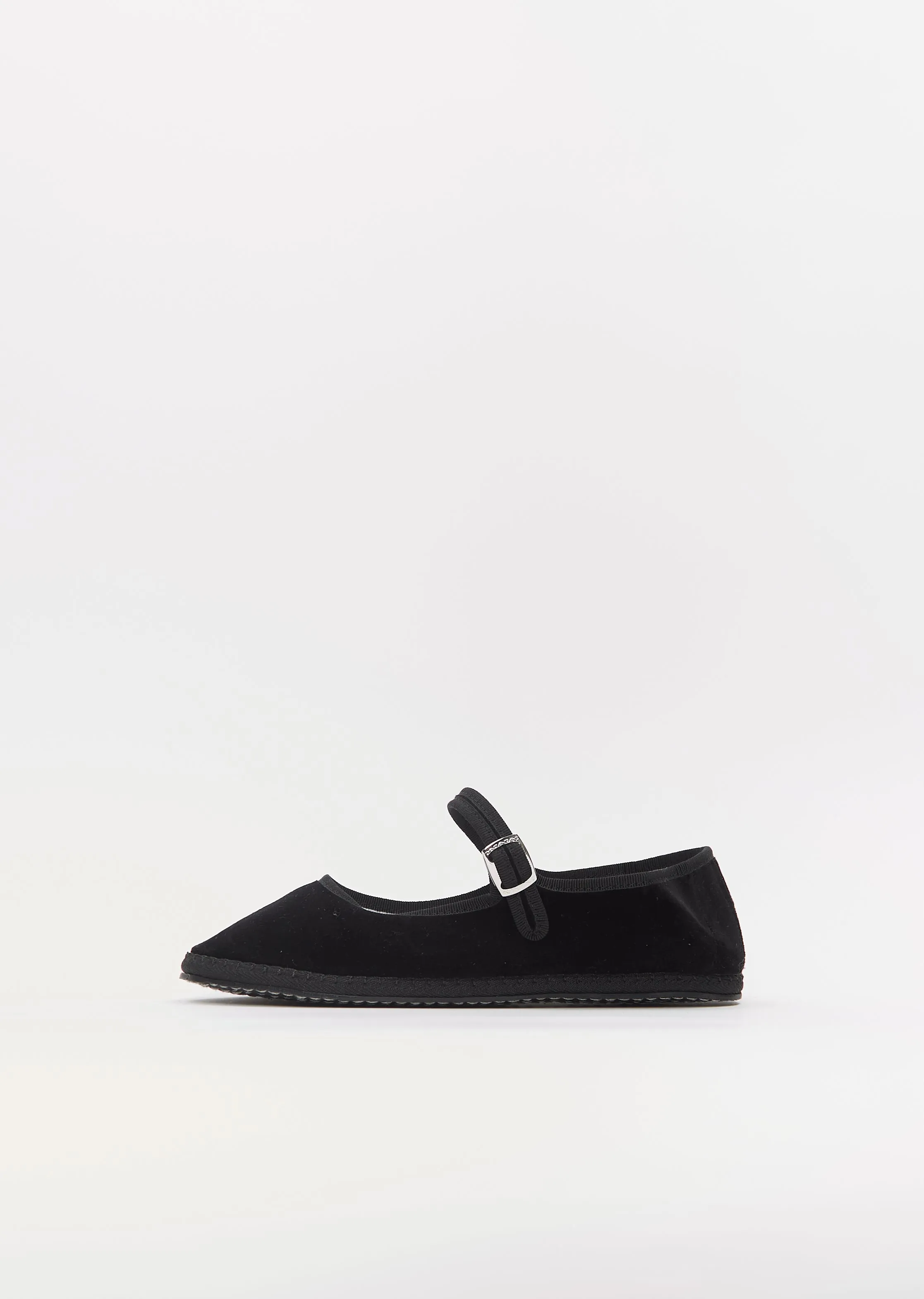 Mary Jane Paj Velvet Ness  Black