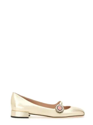 Mary-Jane Preshoes" Ballerina In Kidskin