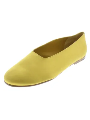 Maxwell 2 Womens Satin Round Toe Ballet Flats