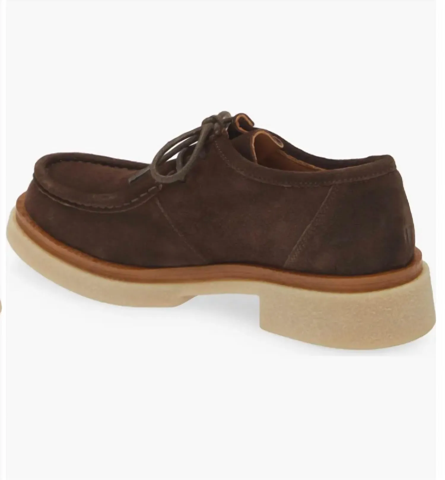 Maya Loafer In Brown Suede
