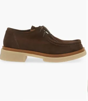 Maya Loafer In Brown Suede