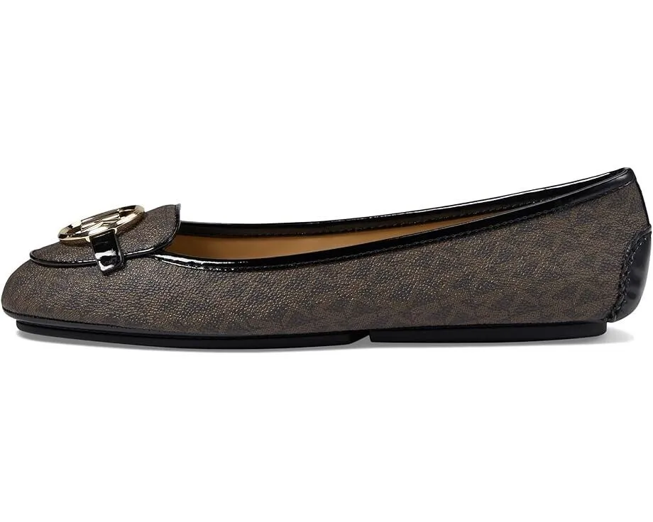 Michael Kors Lillie 40R9LIFP2B-200 Moccasin Women's US 5.5 Brown Flat ZPO1384