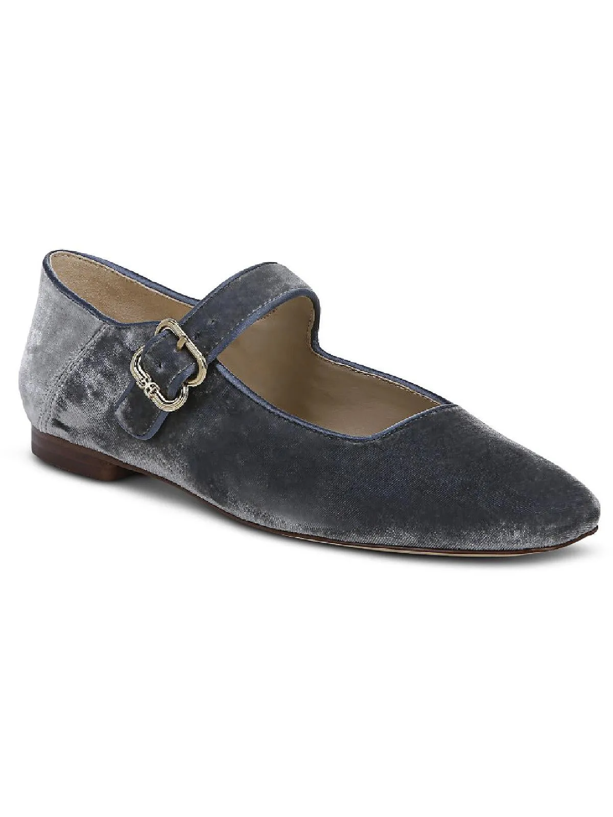 Michaela Womens Buckle Square Toe Mary Janes