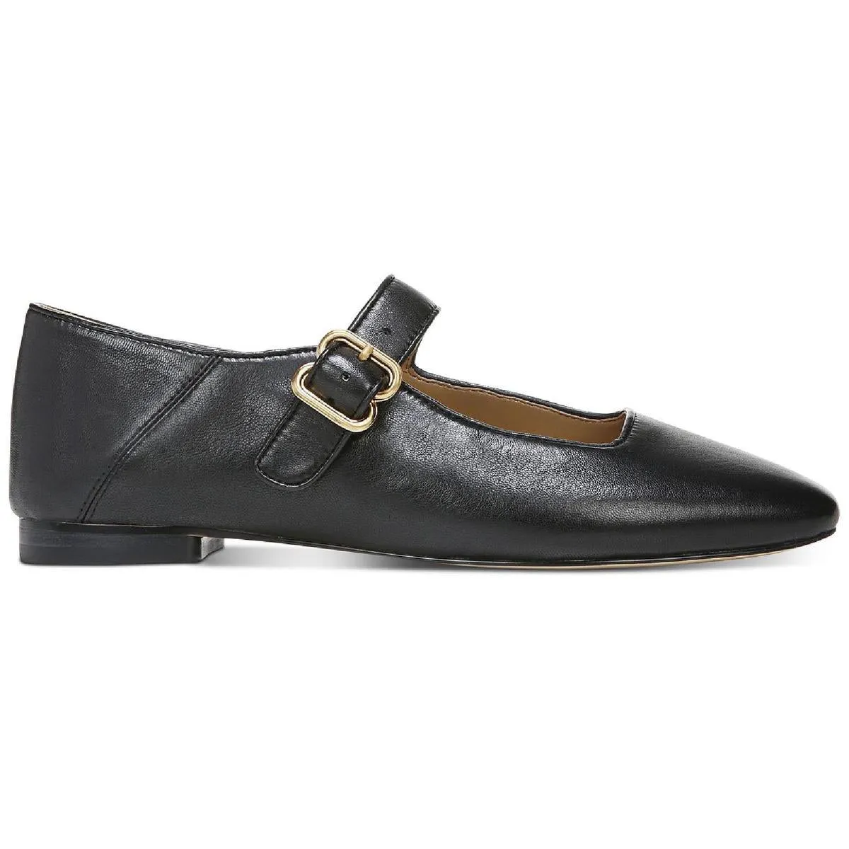 Michaela Womens Buckle Square Toe Mary Janes