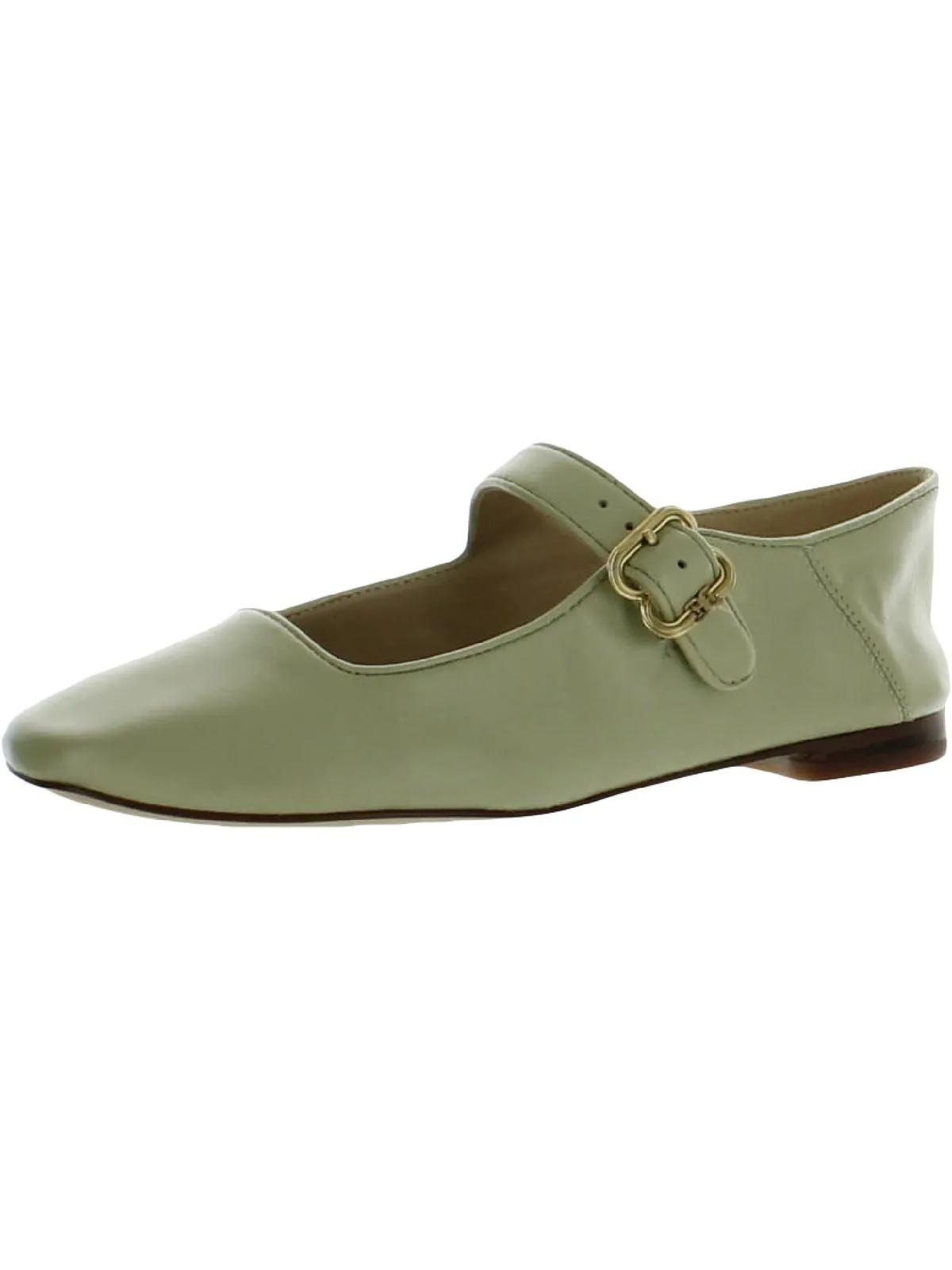 Michaela Womens Buckle Square Toe Mary Janes