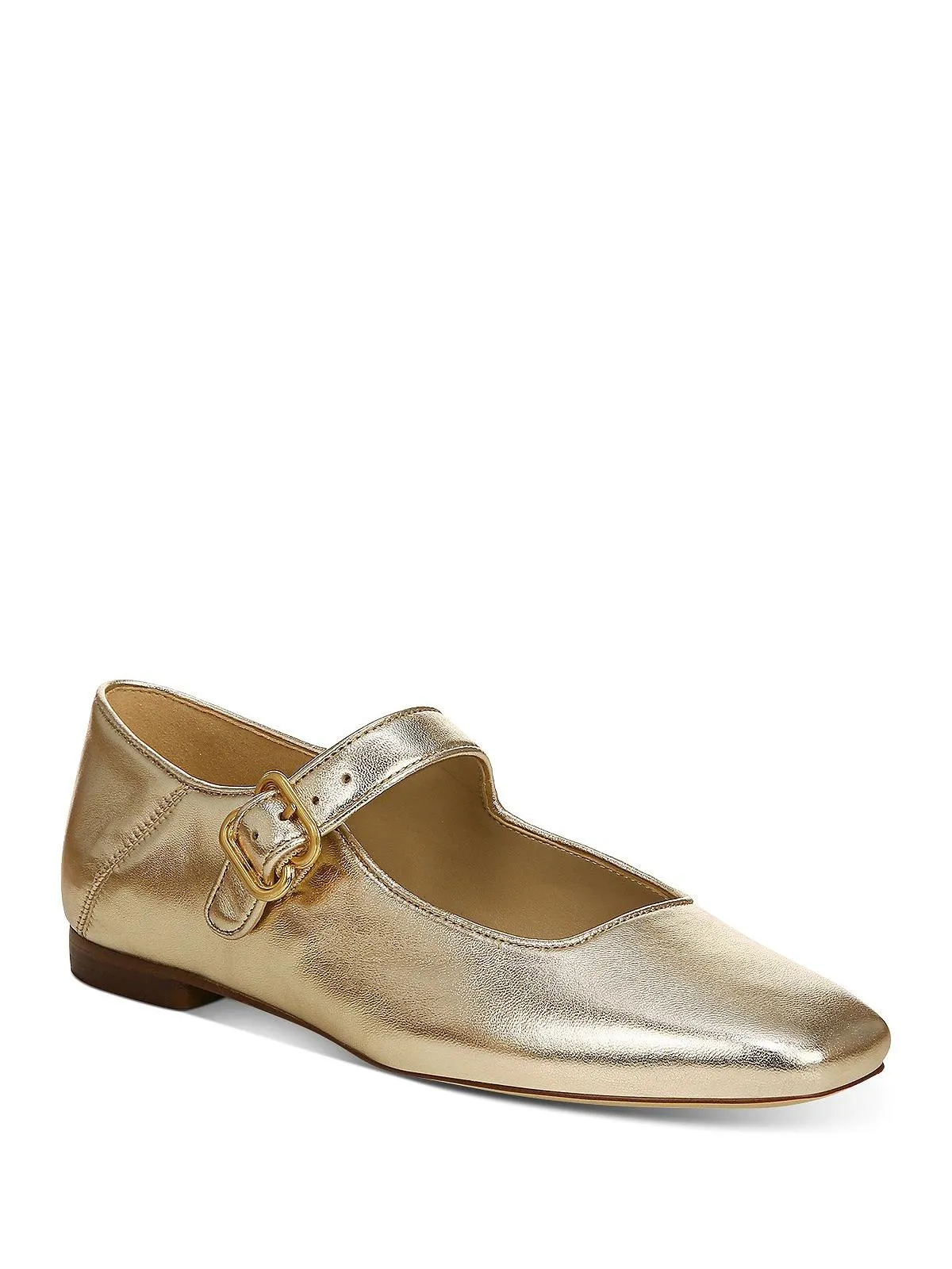 Michaela Womens Buckle Square Toe Mary Janes