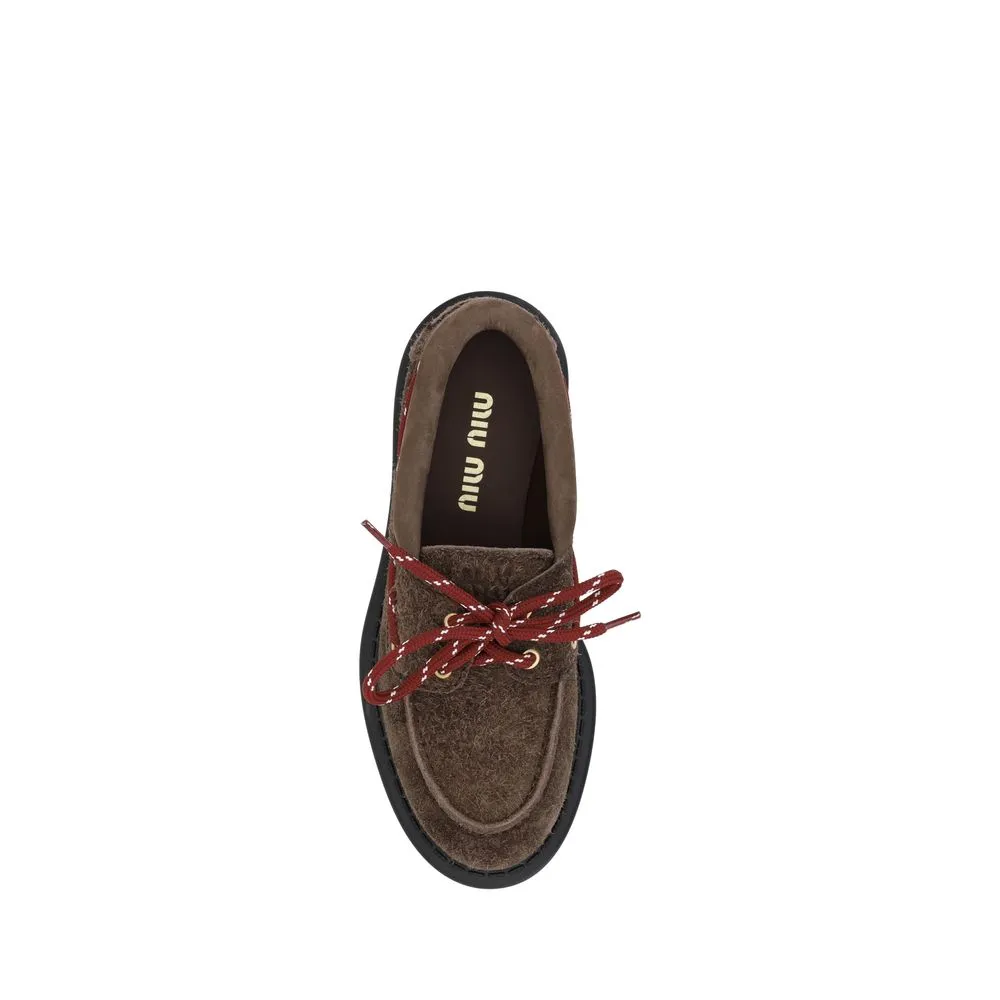 Miu Miu Chunky sole Women's Loafers