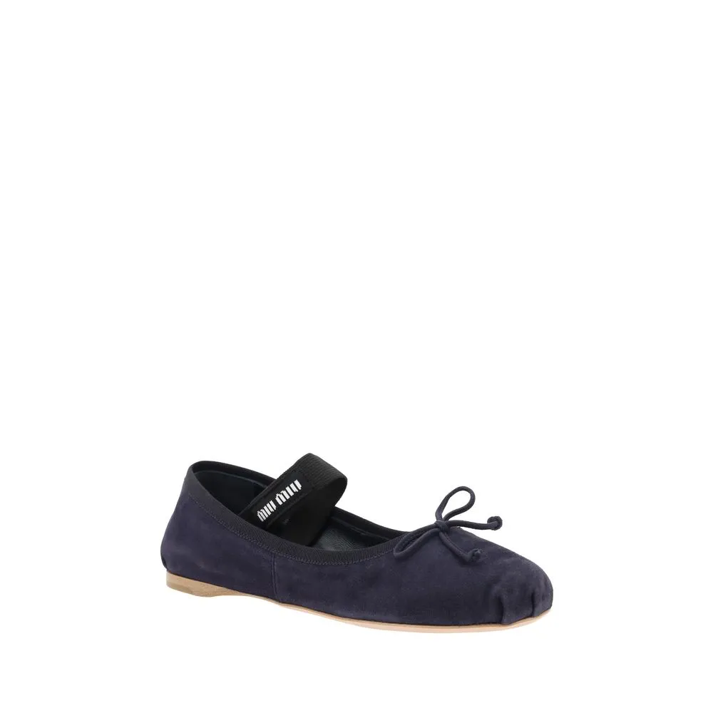 Miu Miu Suede Women's Ballerinas