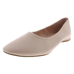 Myrina Womens Slub Slip On Ballet Flats
