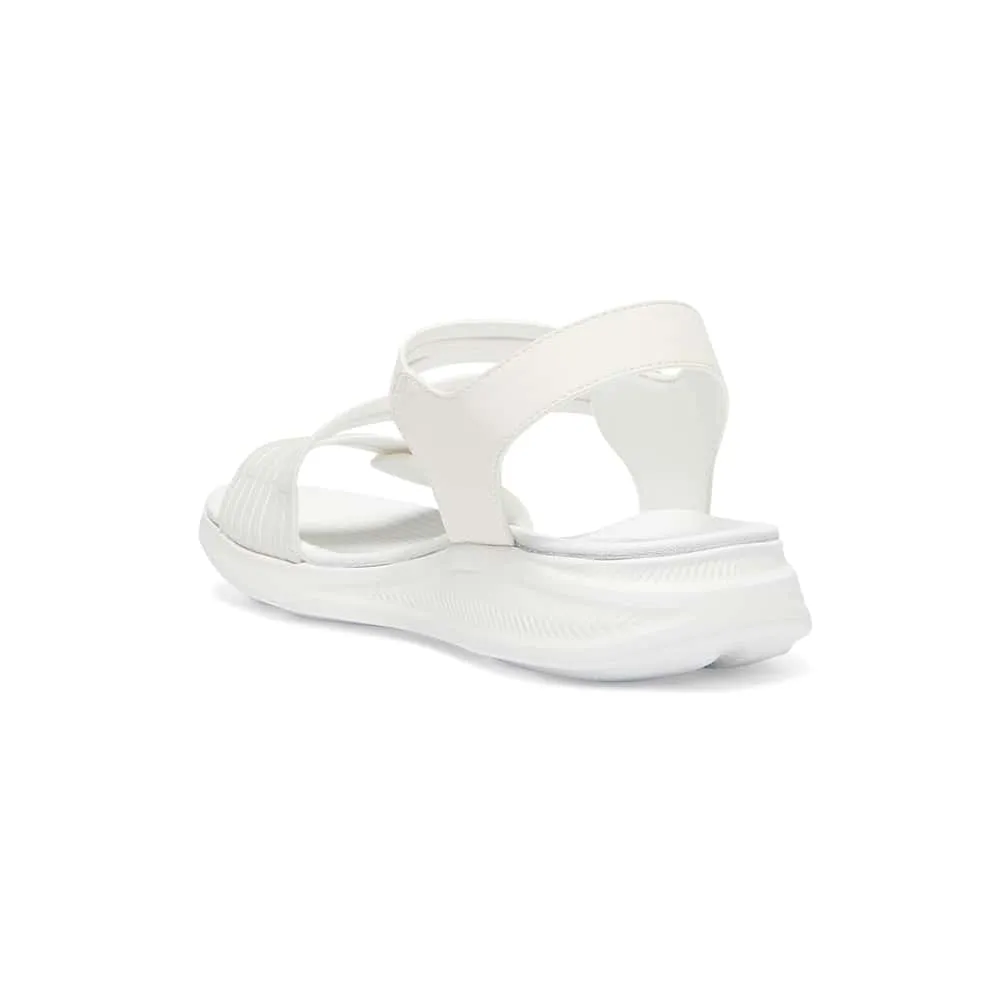 Neon Sandal in White